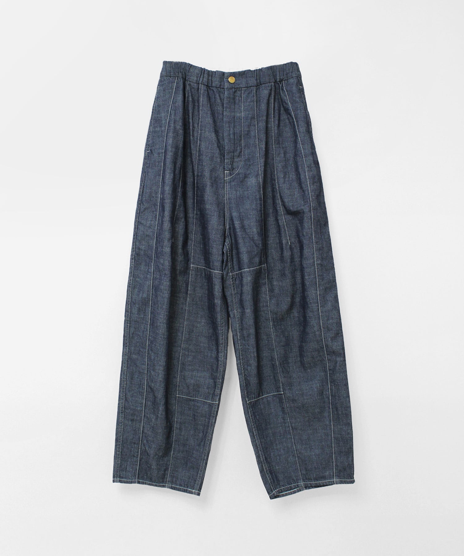 R4413 コックさんのデザインラインパンツ(F デニムONE WASH): パンツ
