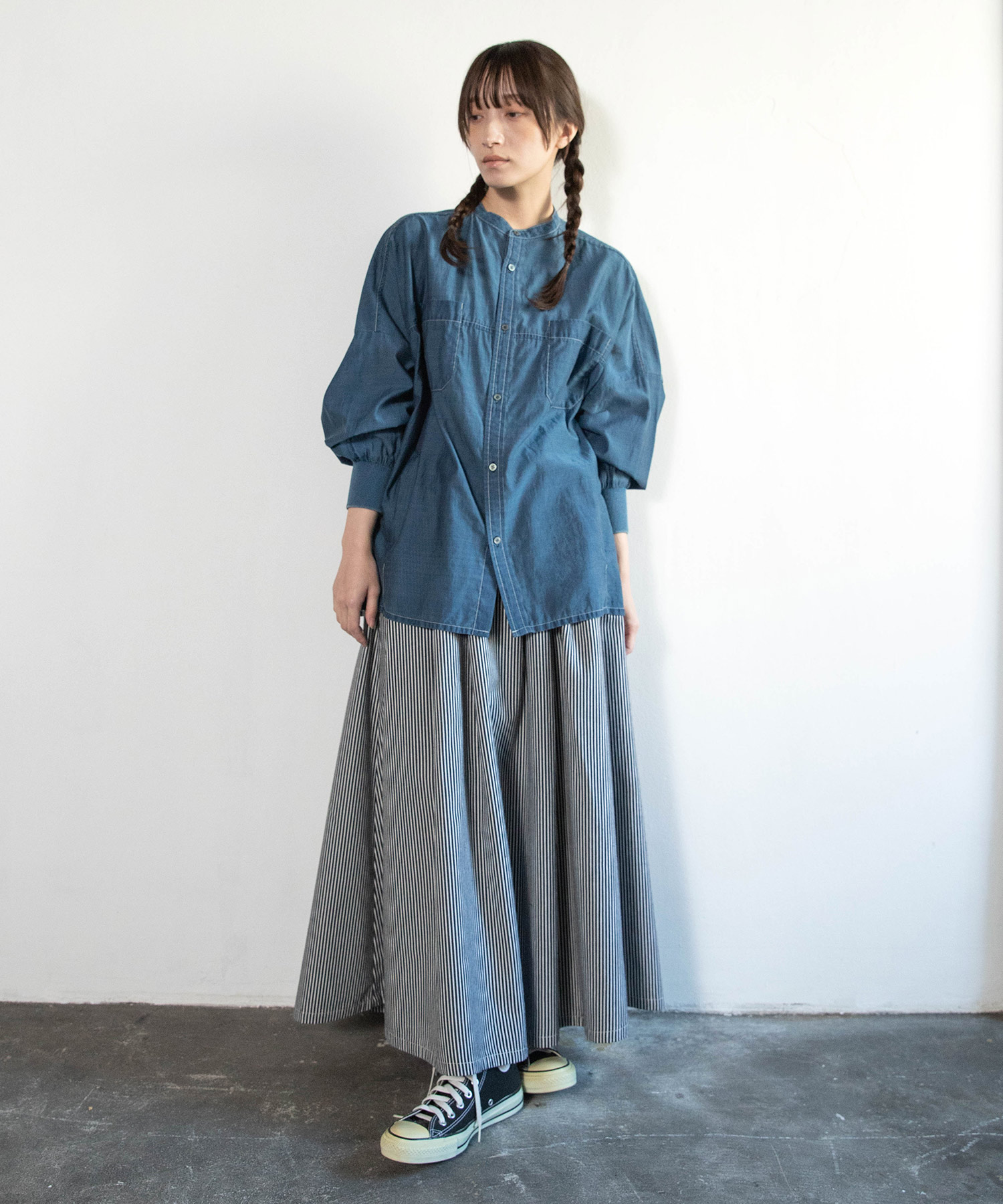 デニムブリーチフェード