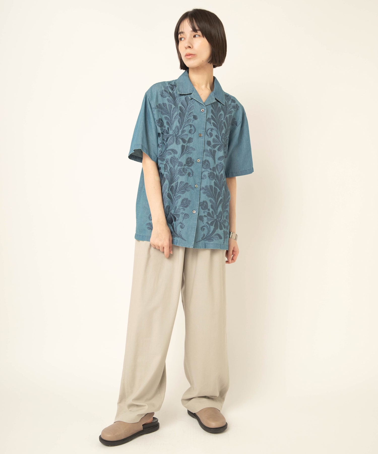 インディゴ中古加工