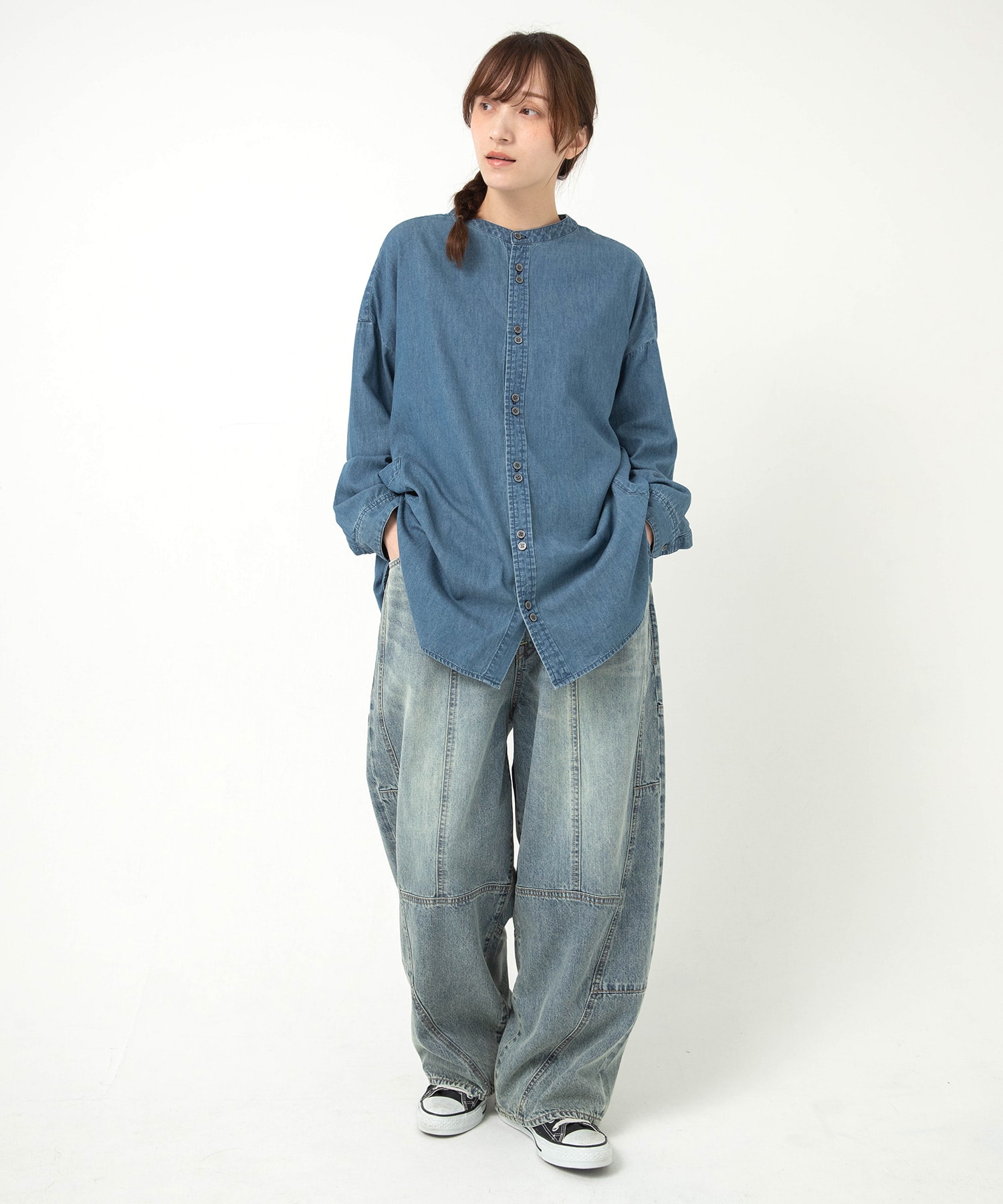 デニムブリーチフェード