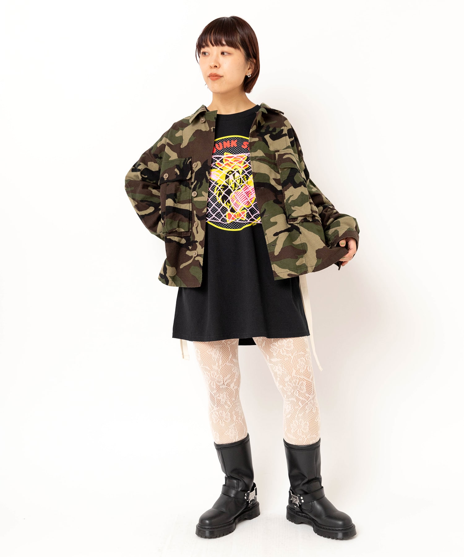 カモフラージュプリント