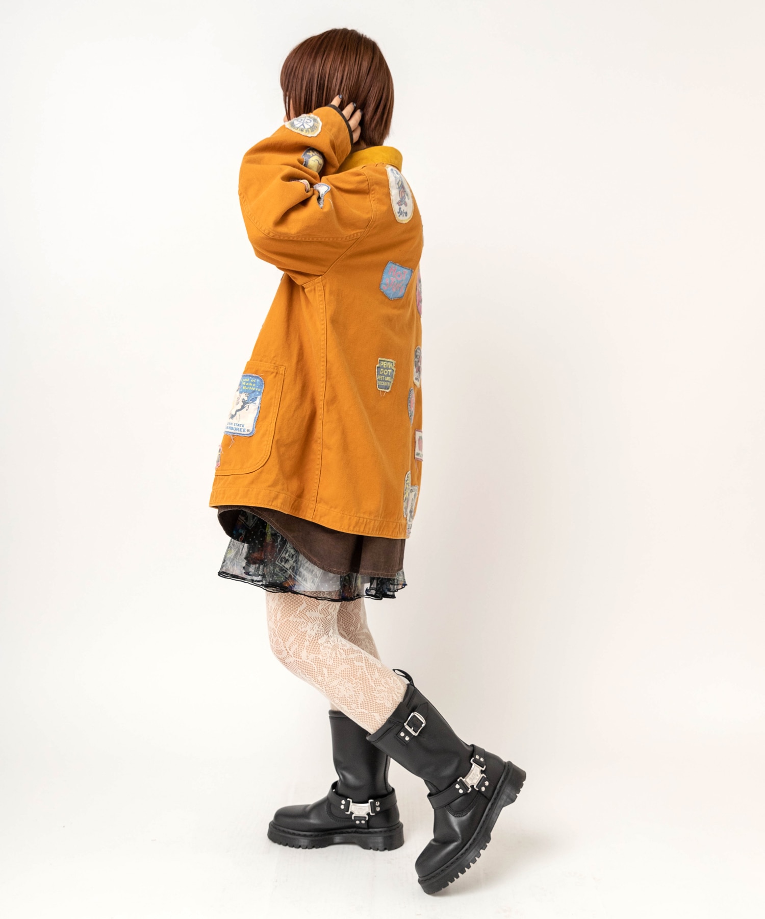 くすみイエロー
