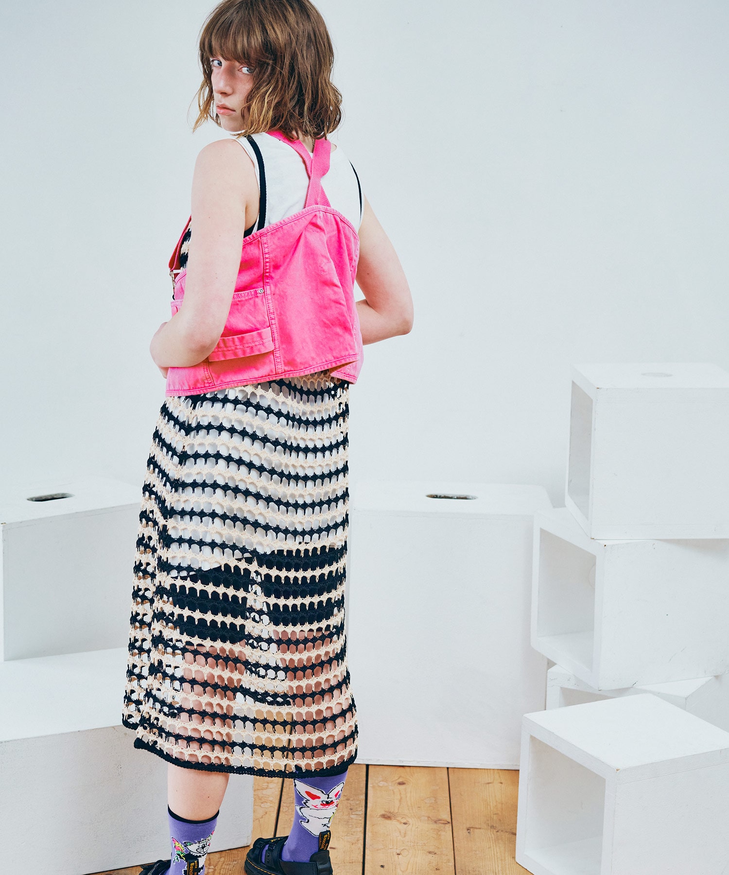 ブラック/ベージュ