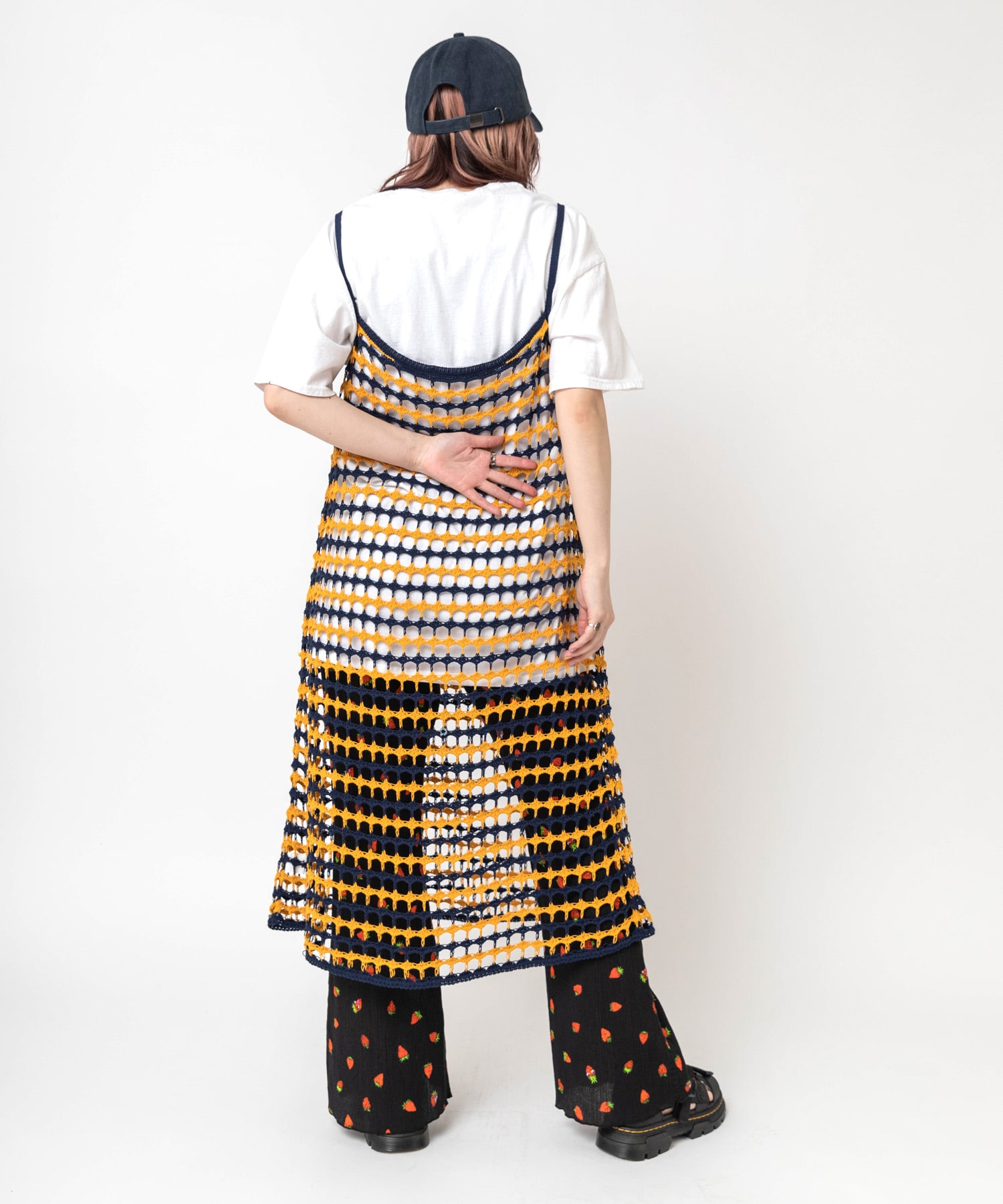 ネイビー/イエロー