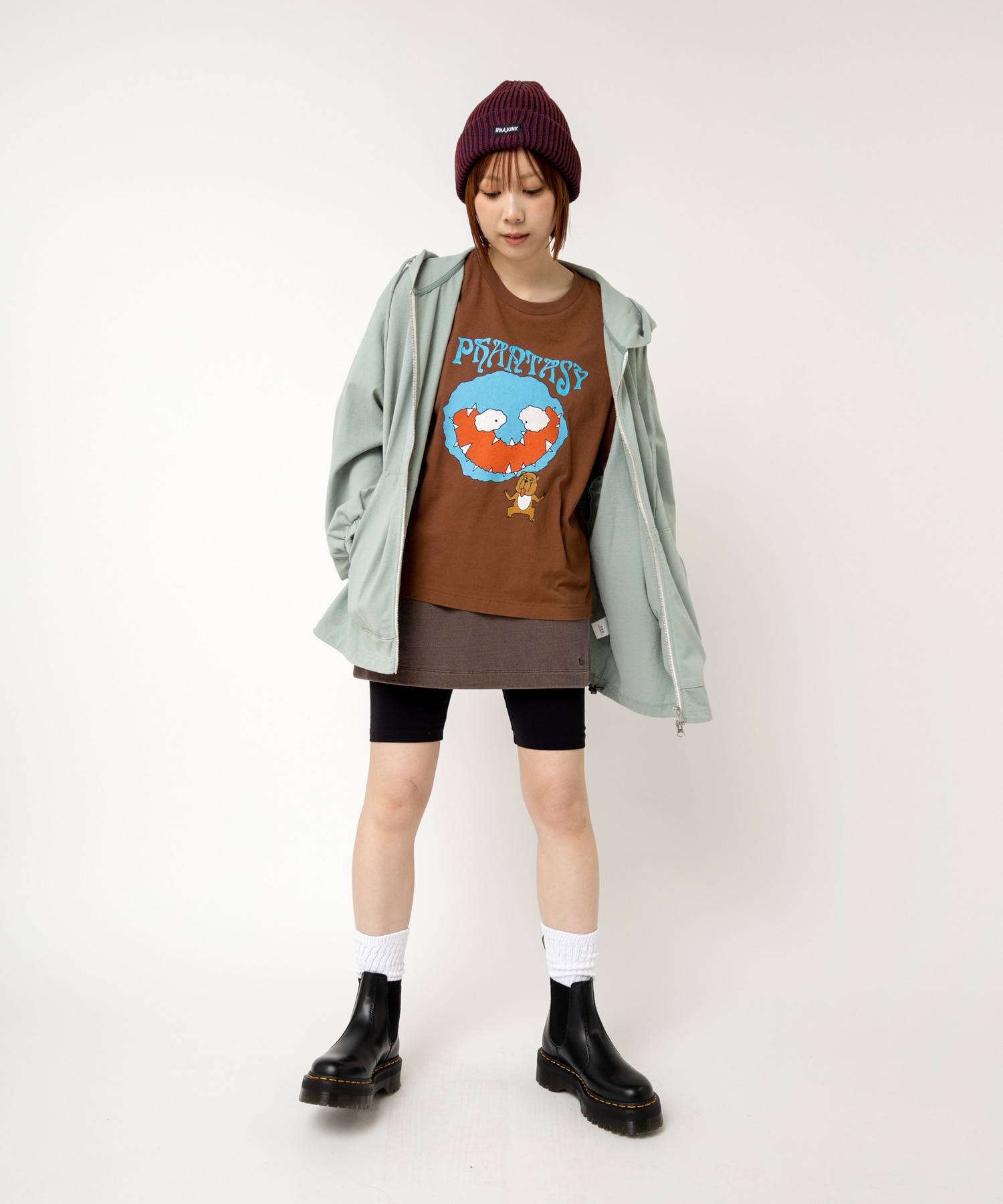 PRE ORDERポイント10倍【8月下旬納期】M2513 ヘビー天竺BIG ZIP