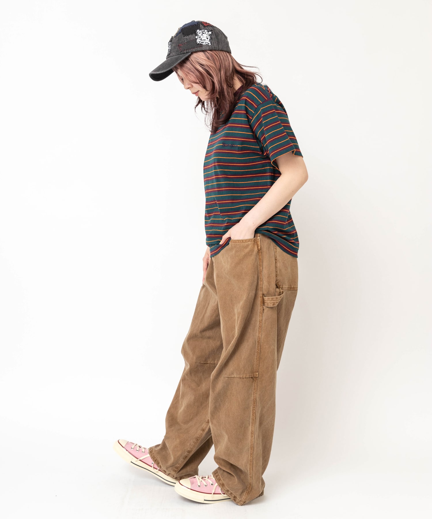 グリーン/パープル