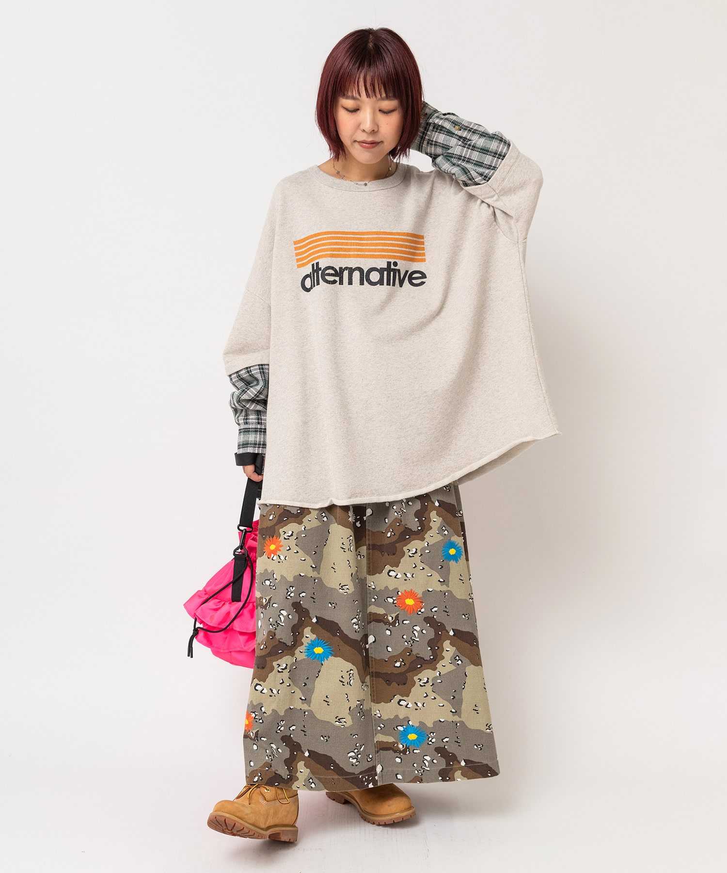 杢グレー