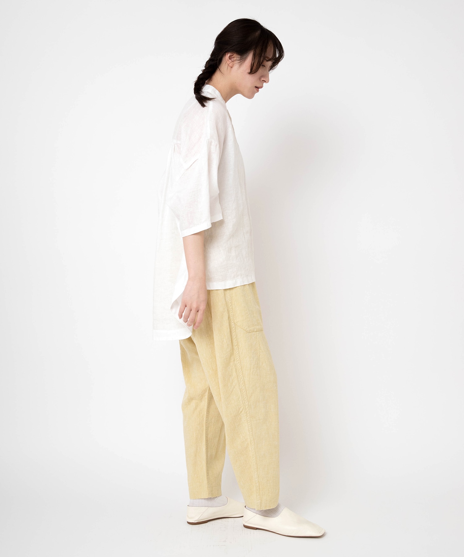 シャンブレーイエロー