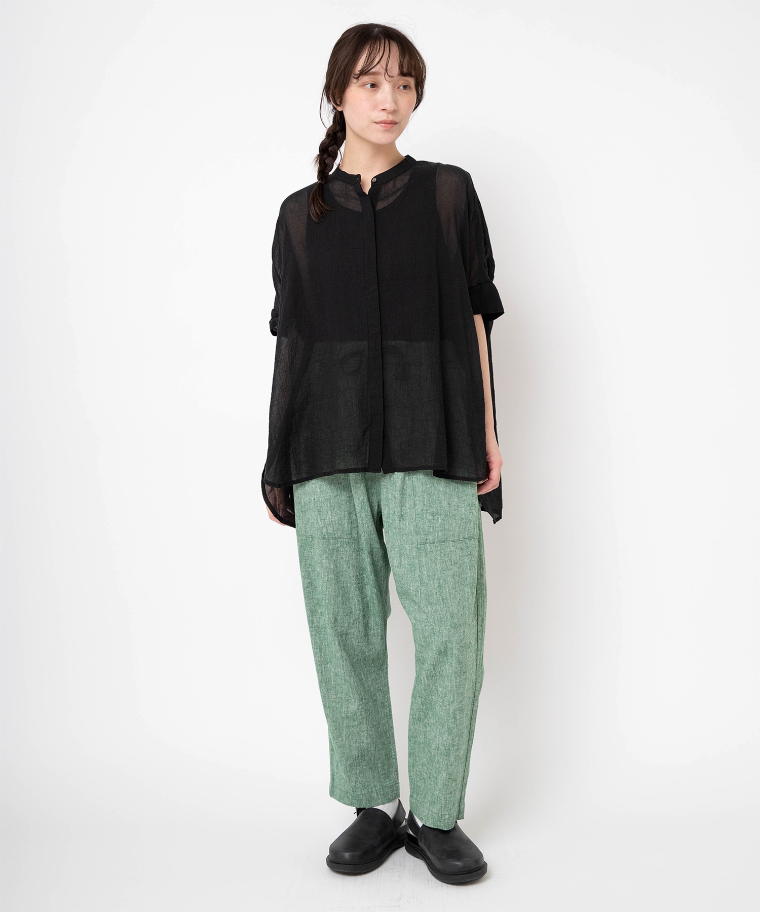 シャンブレーグリーン