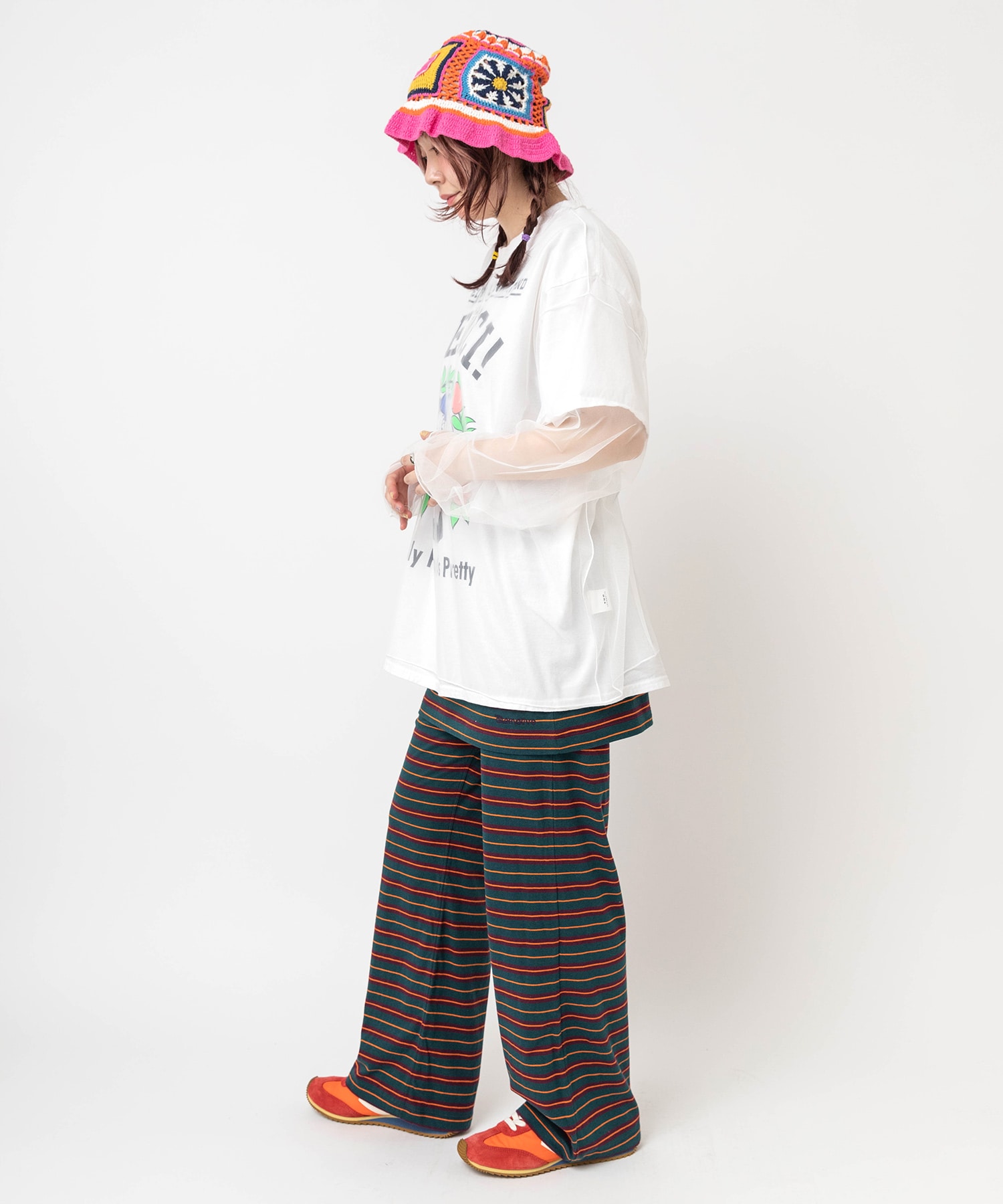 グリーン/パープル