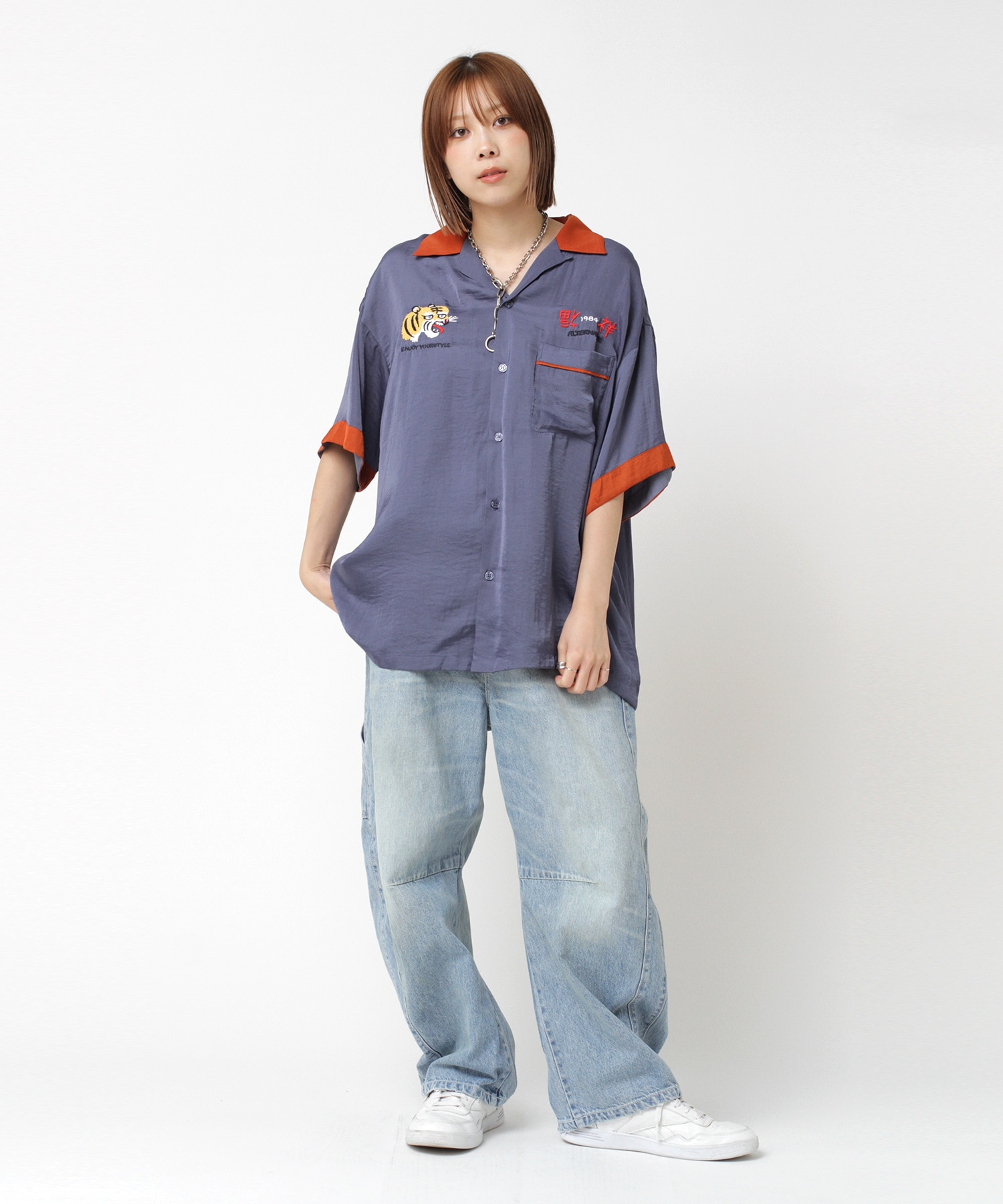 イエロー/バーガンディ
