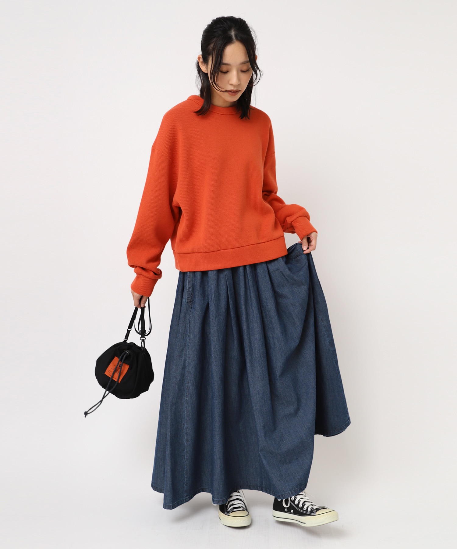 デニム塩素フェード