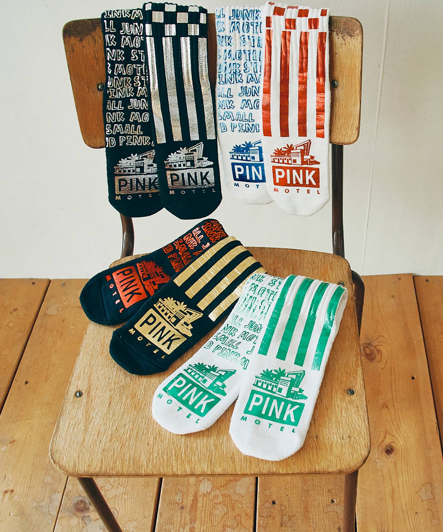 ホワイト×グリーン