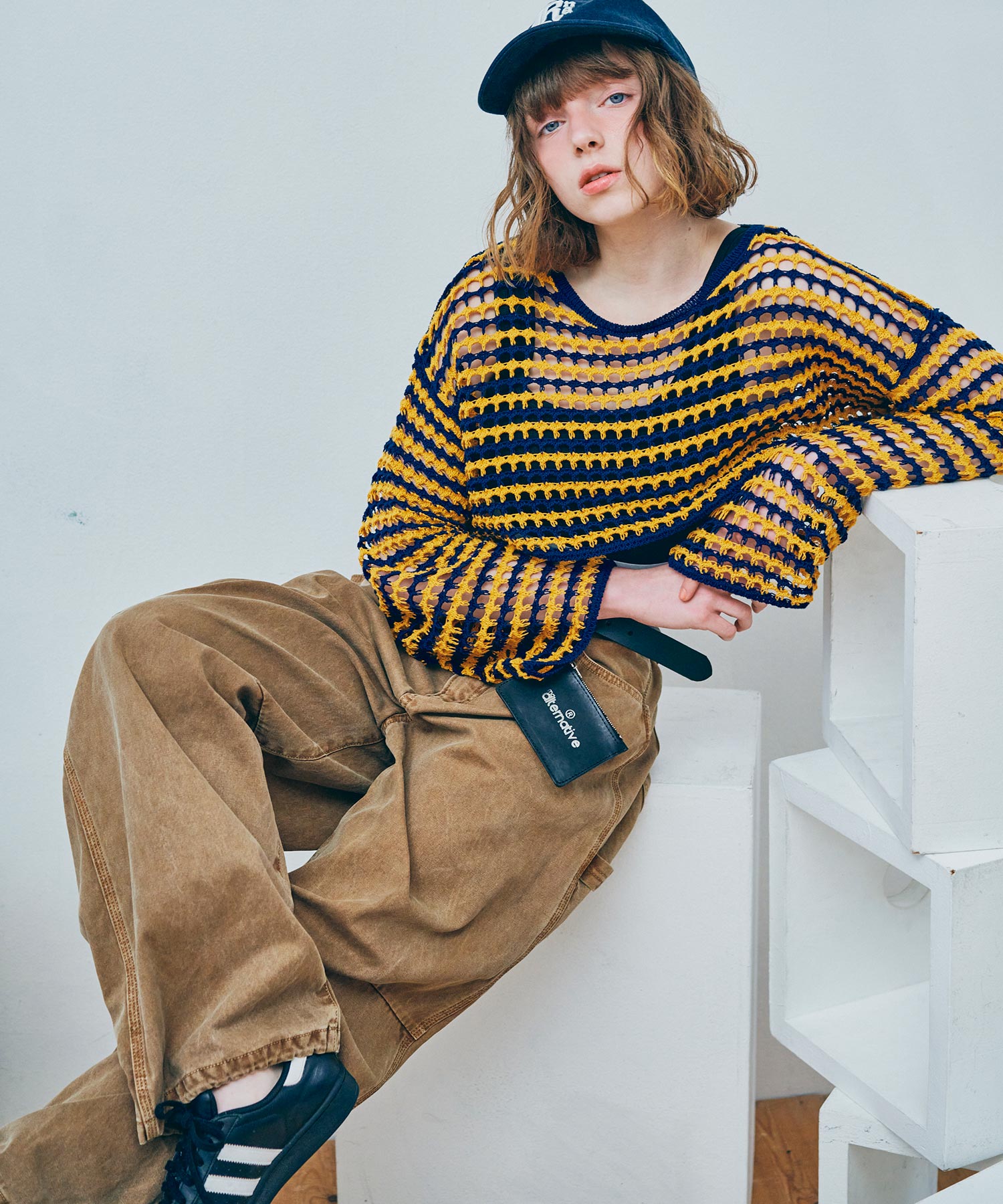 ブラック/ベージュ