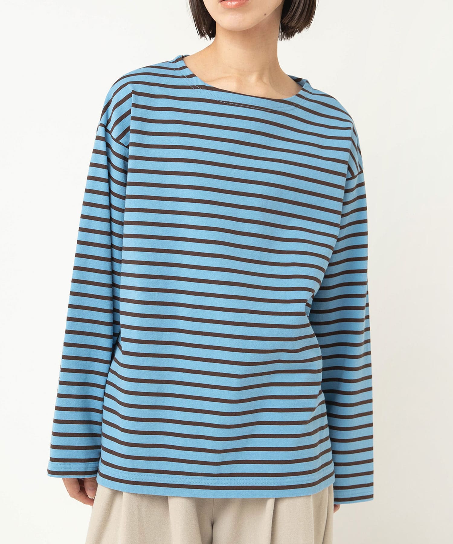 ブルー/ブラウン