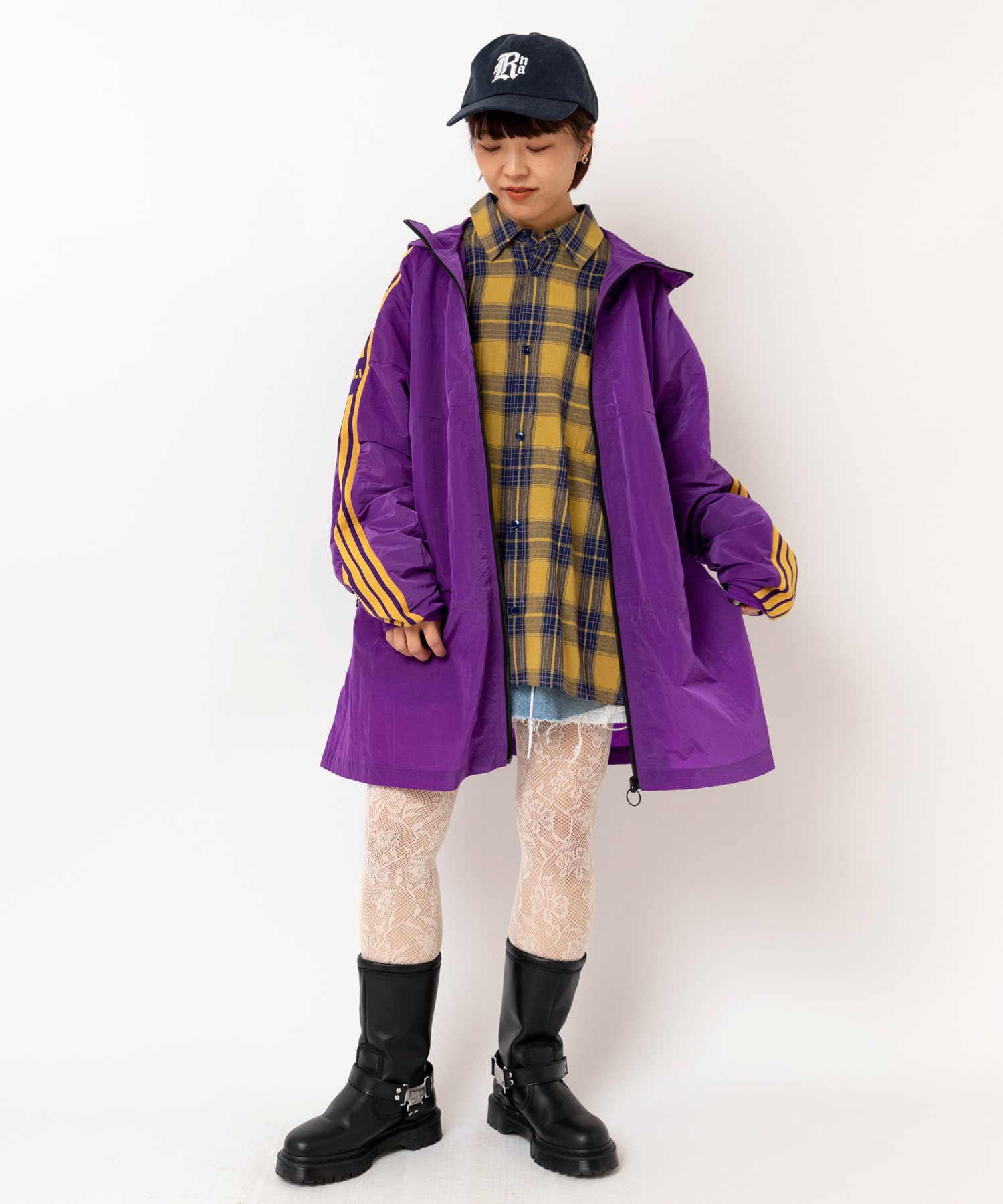 イエロー/ネイビー