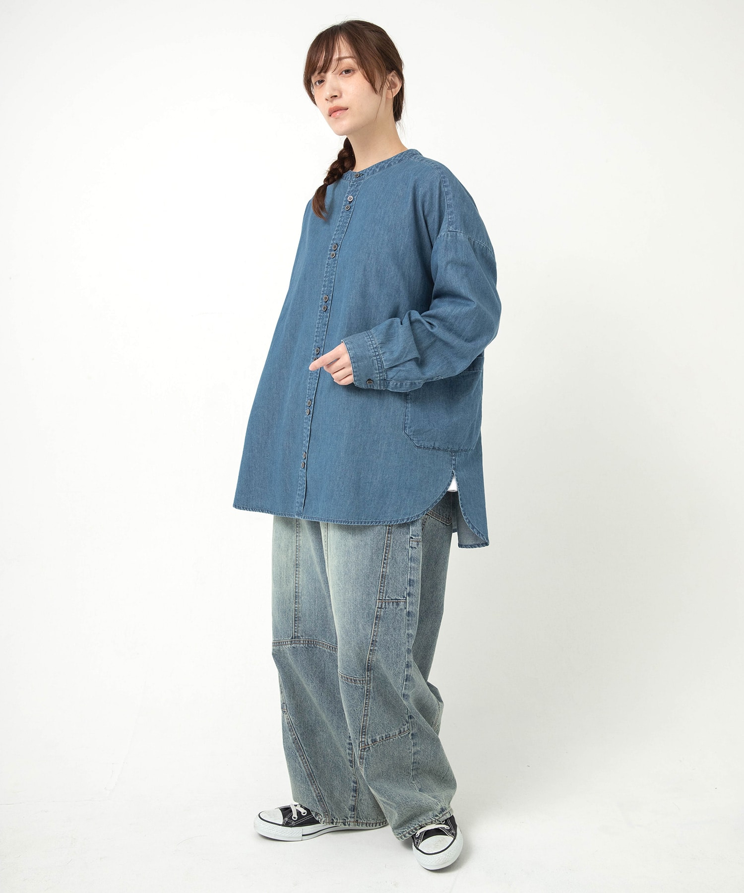 デニムブリーチフェード