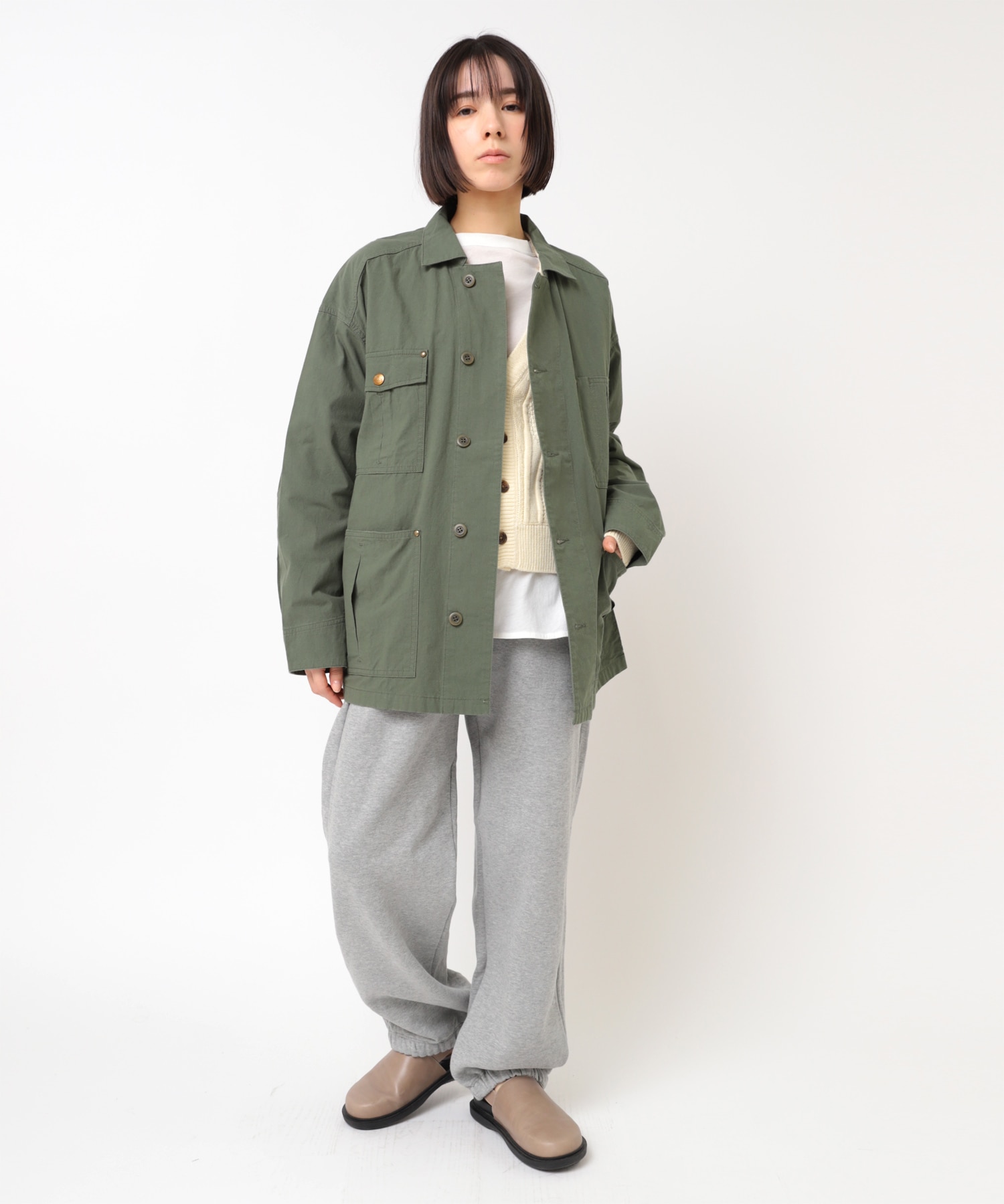 J2009 ライトコットンカバーオール(M ライトブルー): アウター - RNA