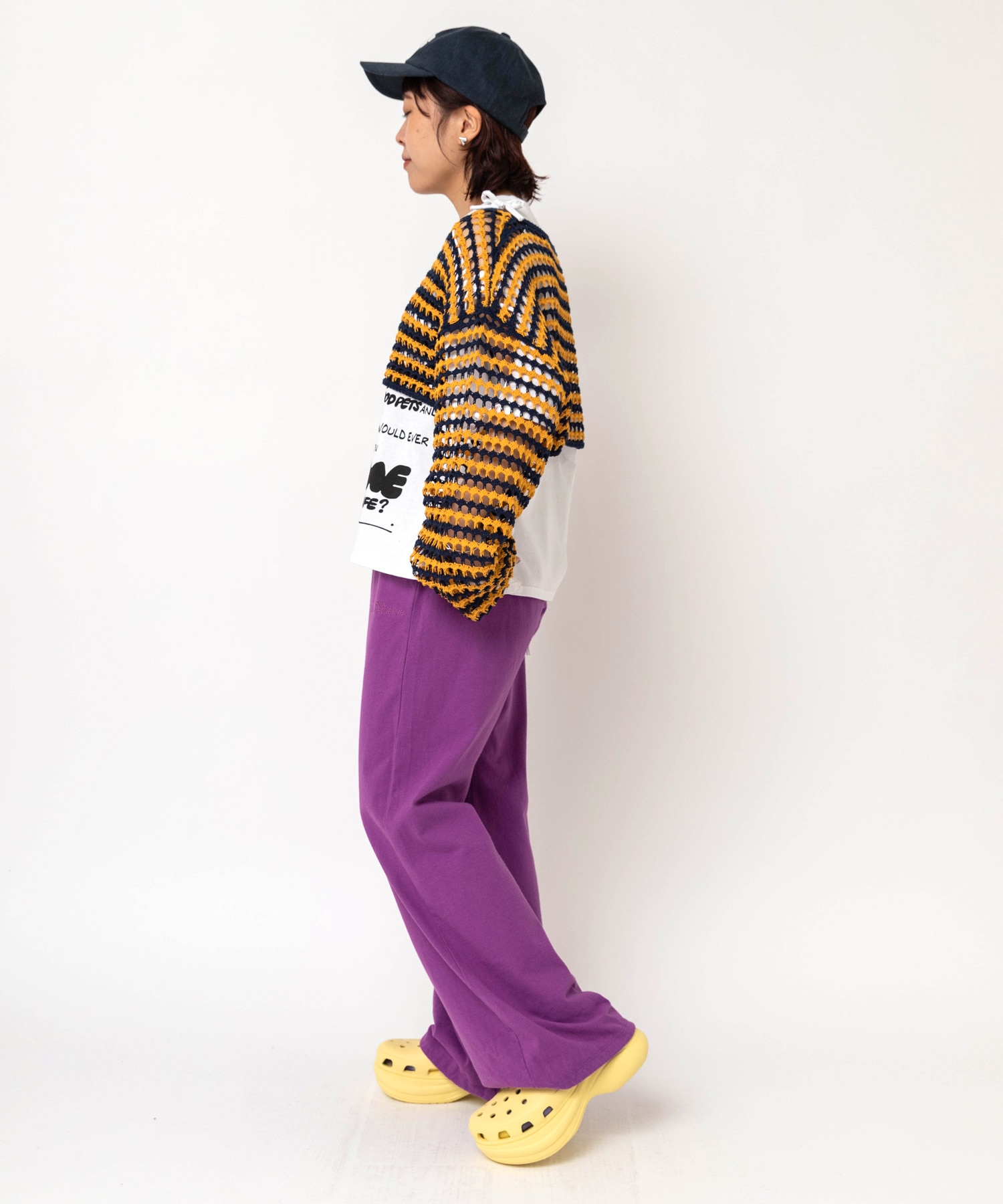 ネイビー/イエロー