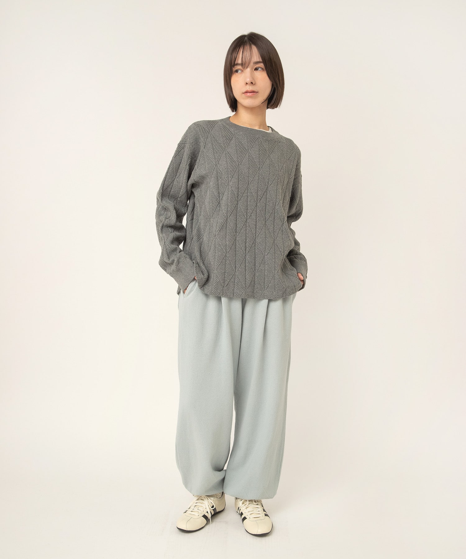 杢グレー