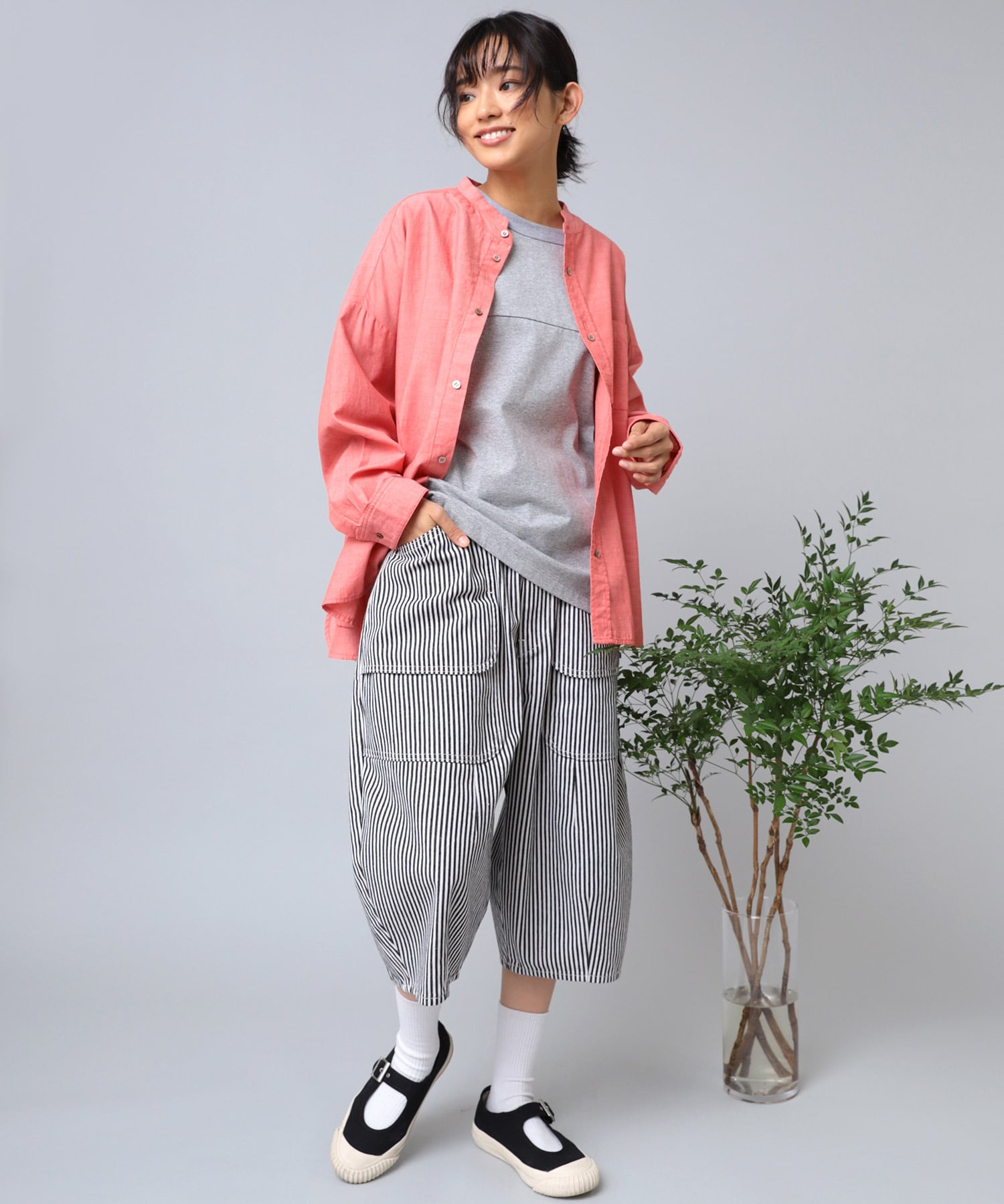 杢グレー
