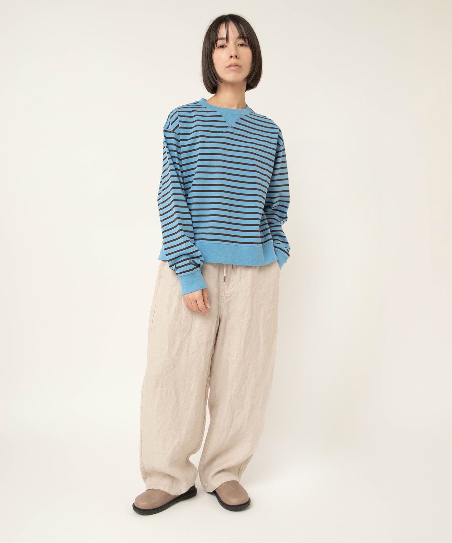 ブルー/ブラウン