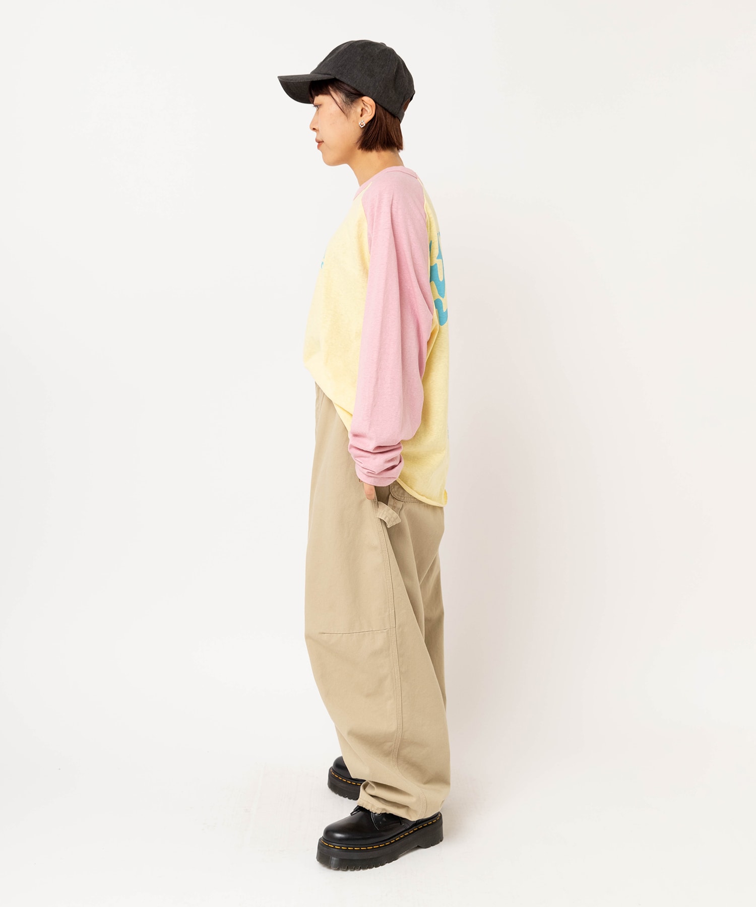 ライトイエロー/ピンク