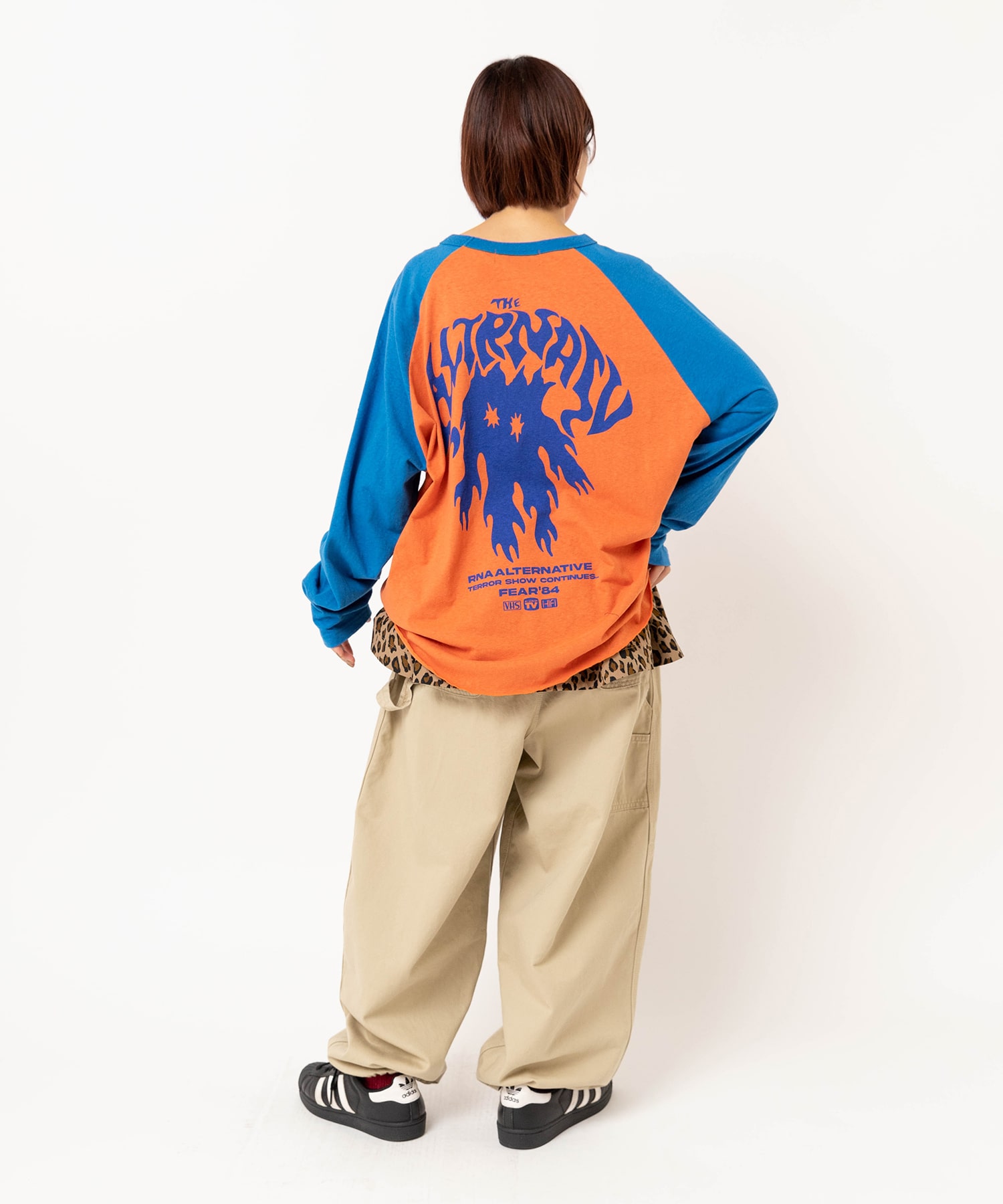 オレンジ/ブルー