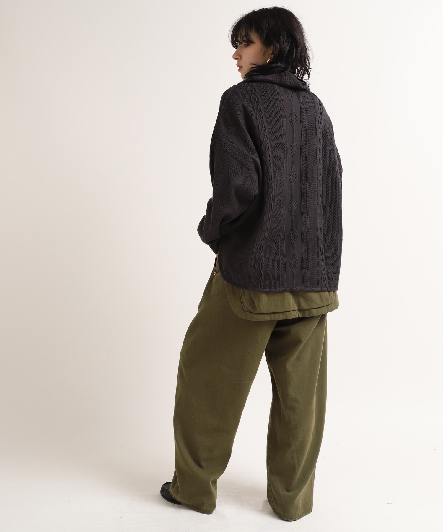 R3772 ハンターワイドパンツ(M カーキ): パンツ - RNA ONLINE STORE 