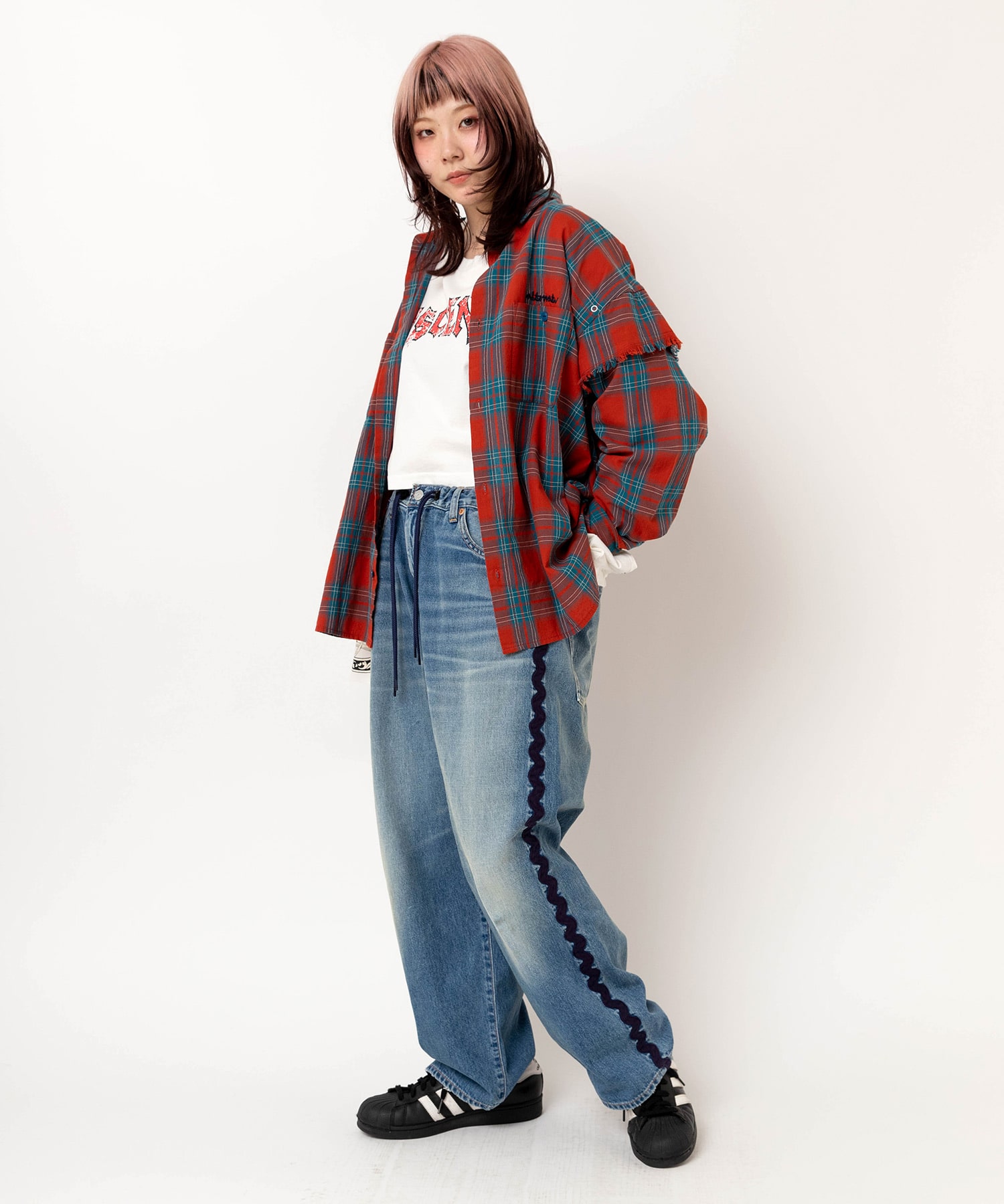 オールド加工濃色