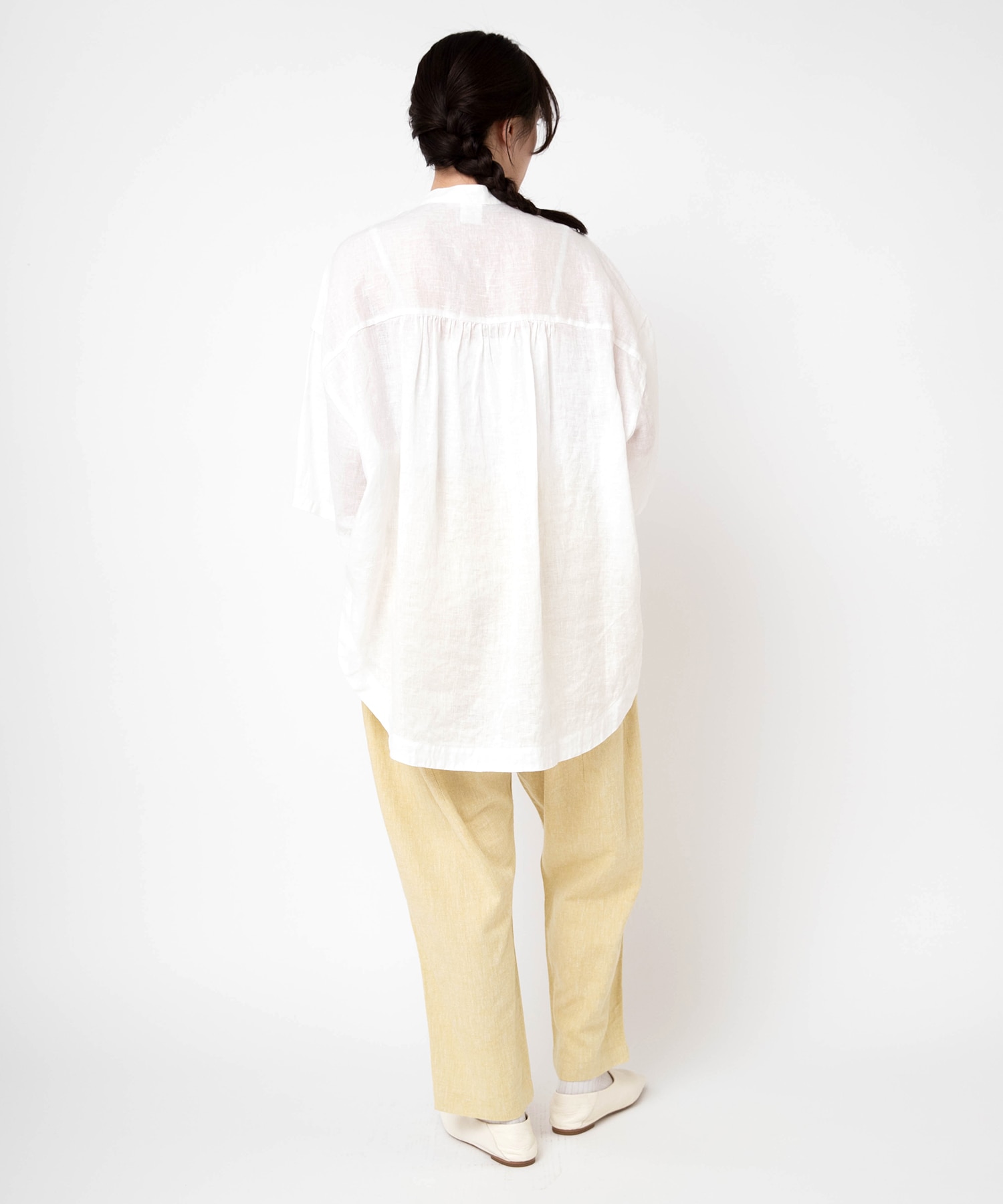 シャンブレーイエロー