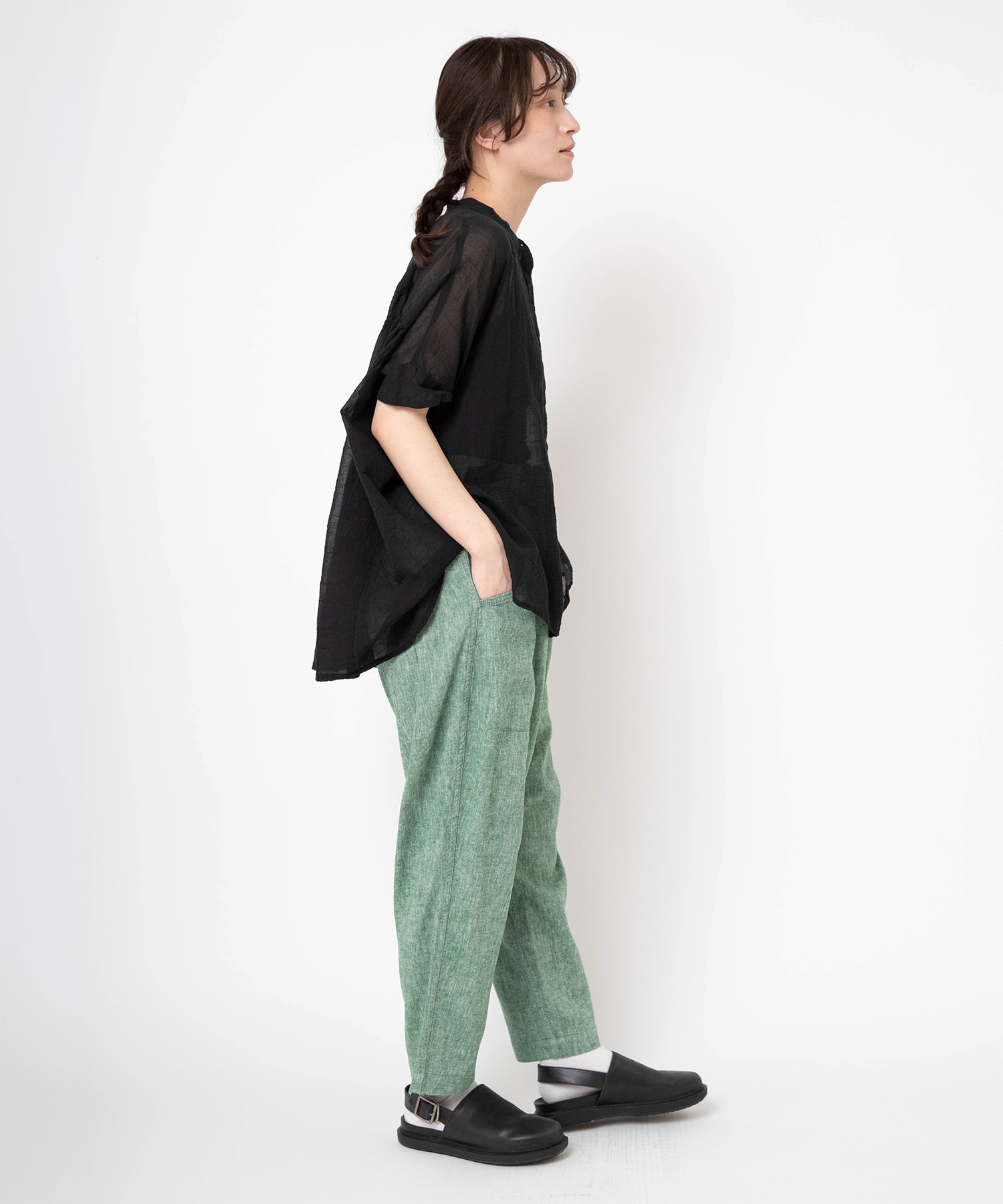 シャンブレーグリーン