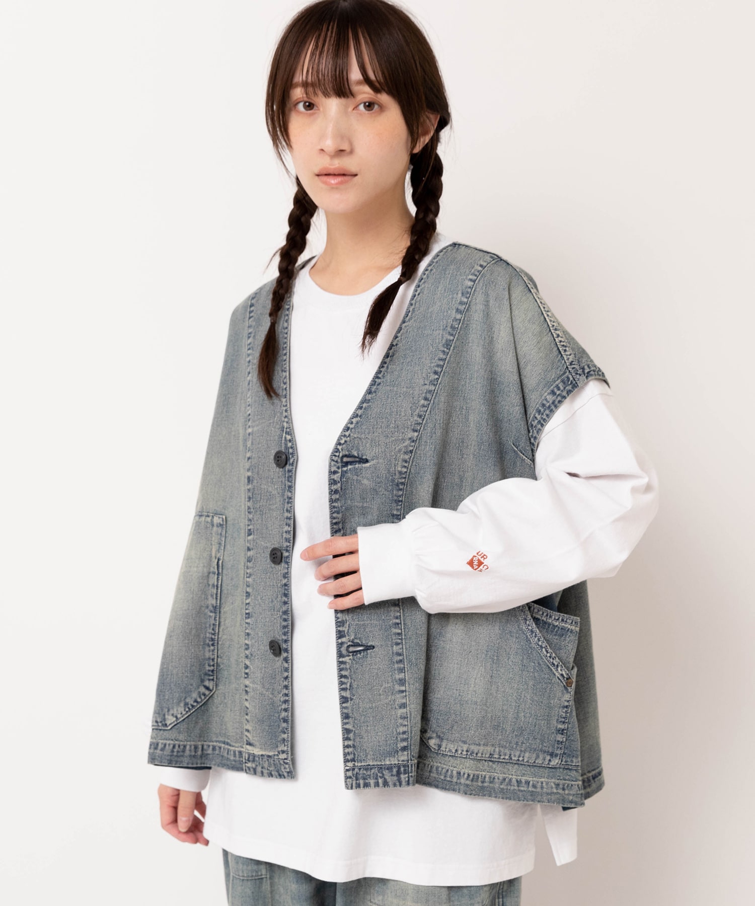 デニム中古加工