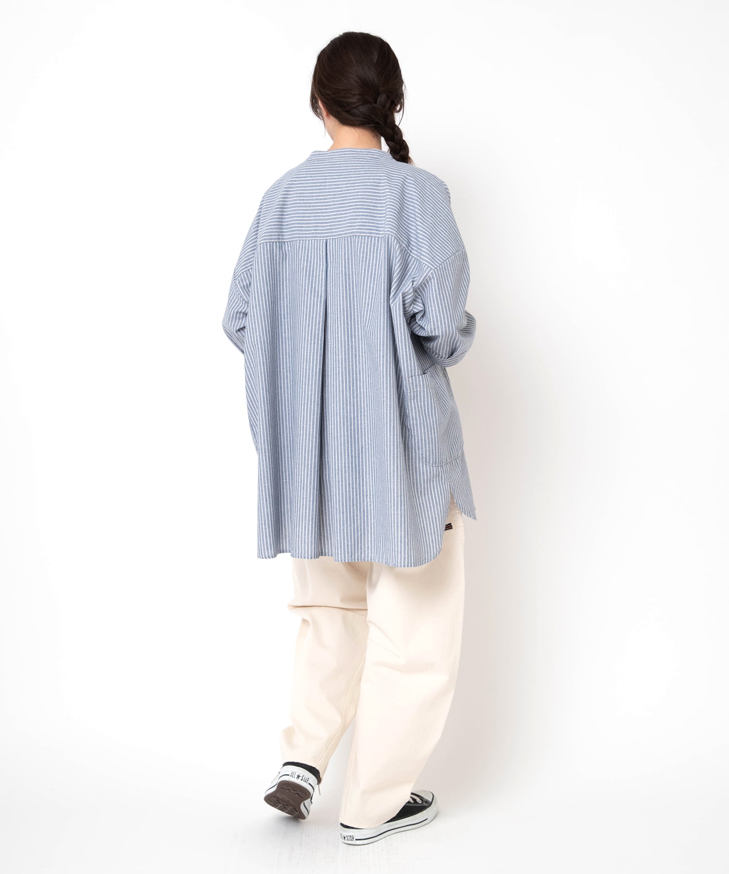 ブルー/ベージュ