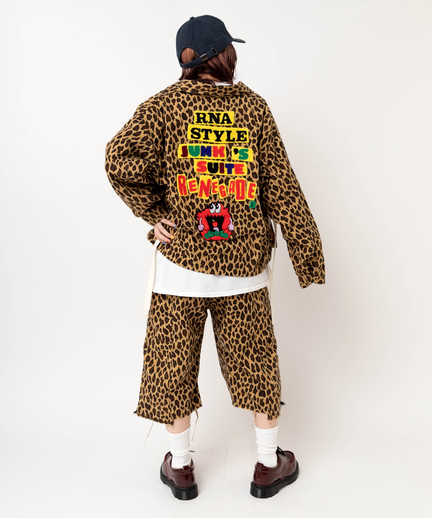 ヒョウ柄プリント