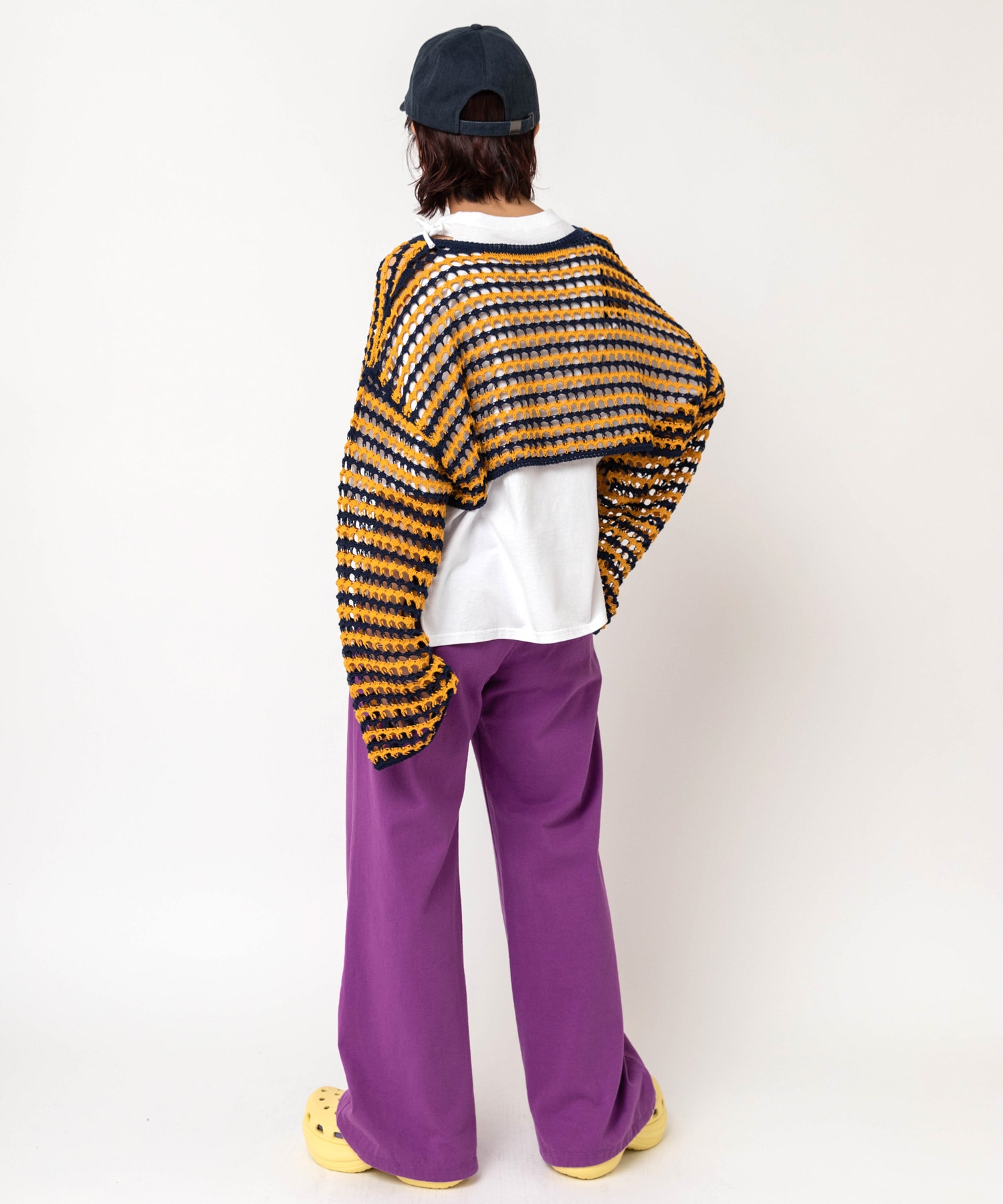 ネイビー/イエロー