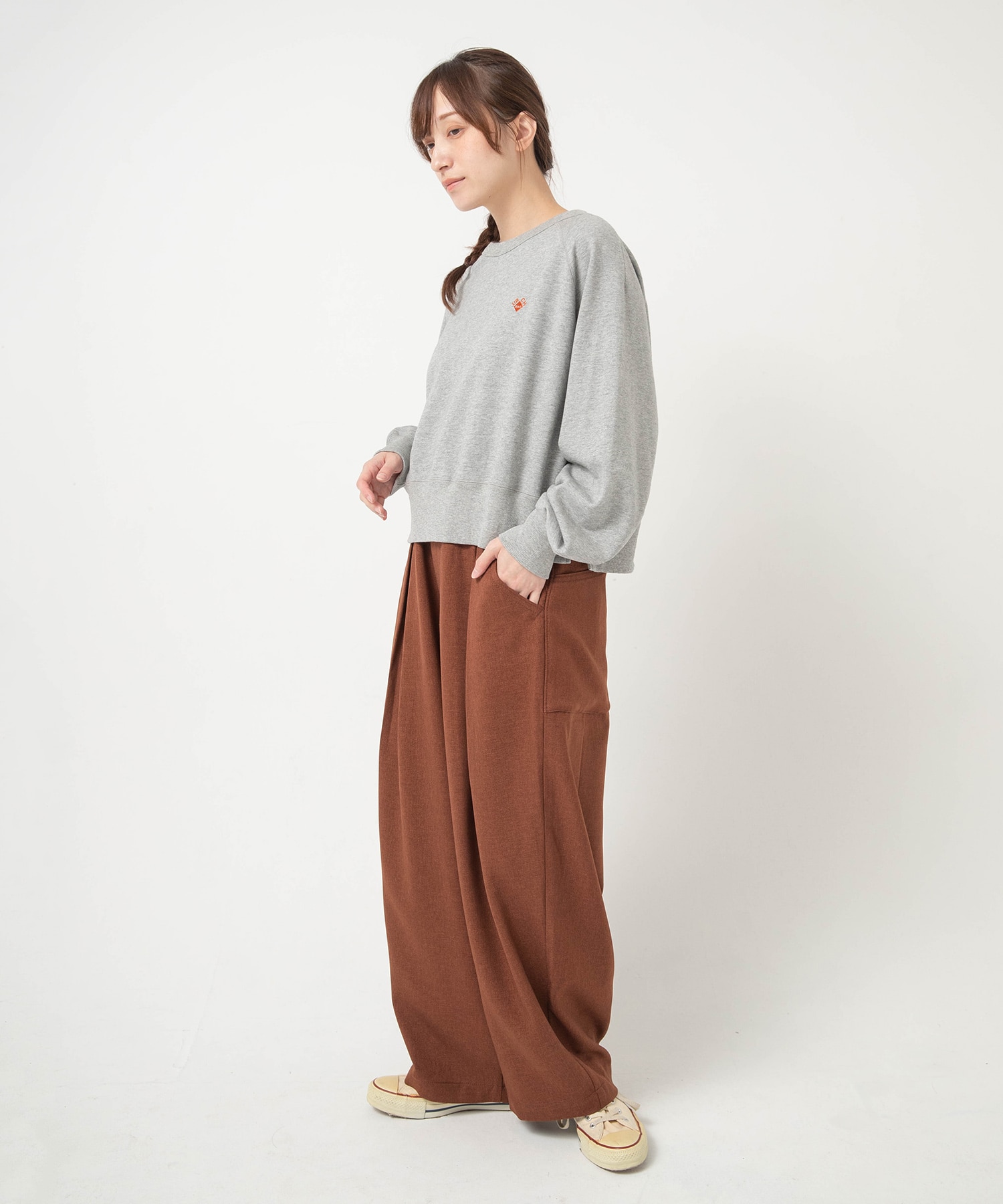 杢グレー