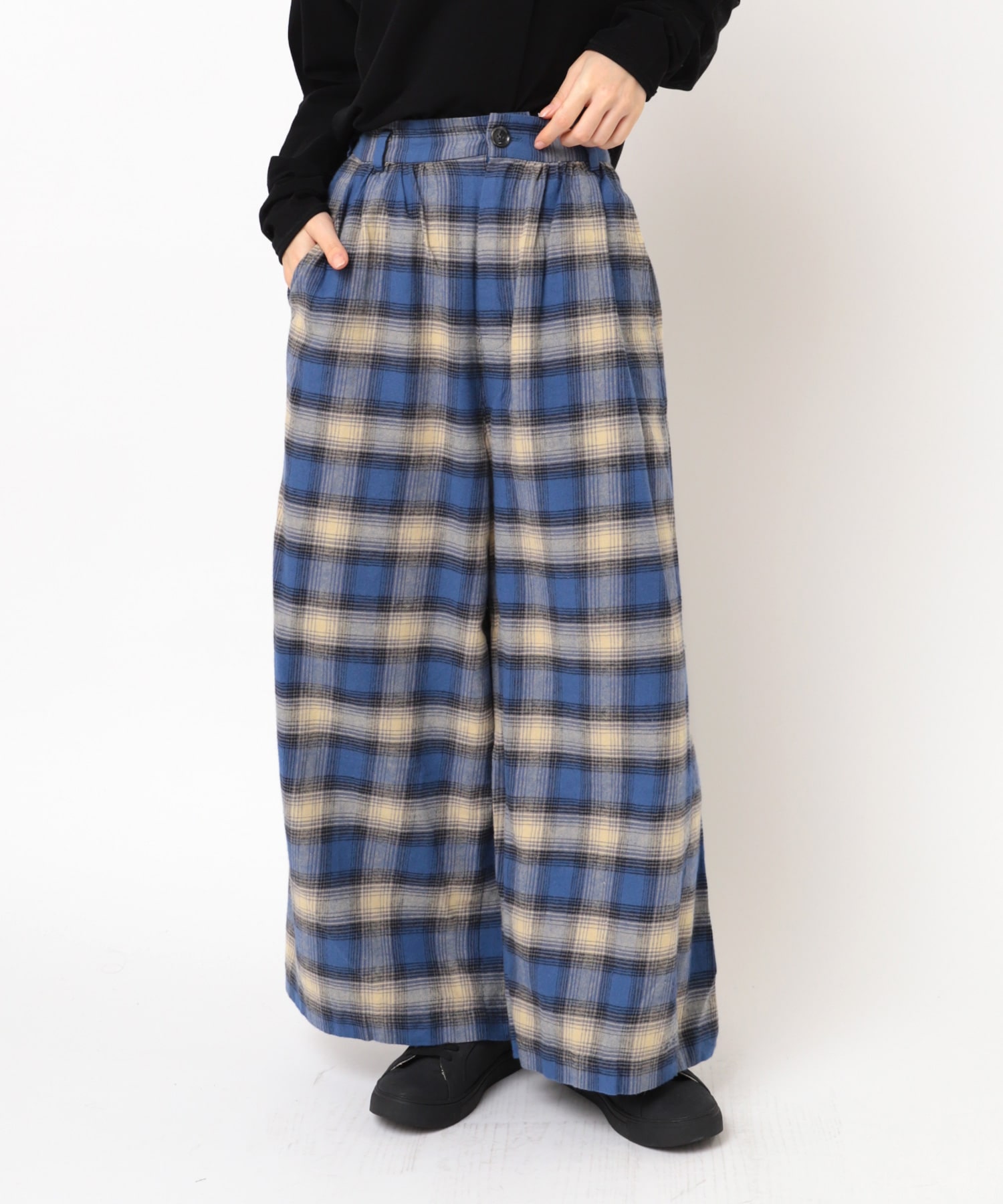 ブルーチェック