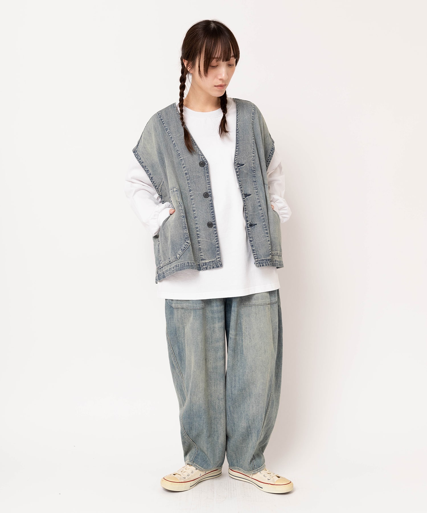 デニム中古加工