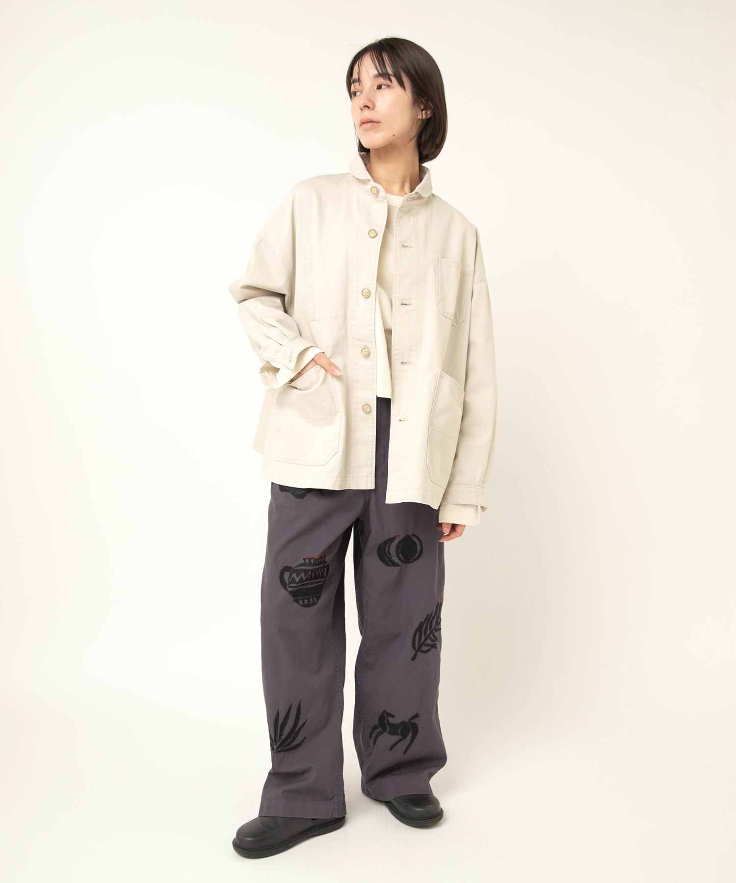 パープルグレー