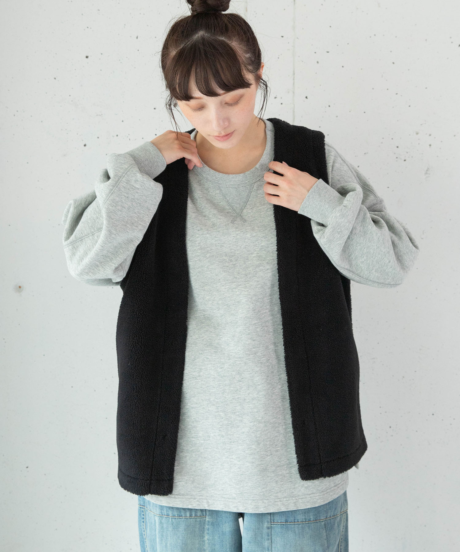 黒/白ヒッコリー