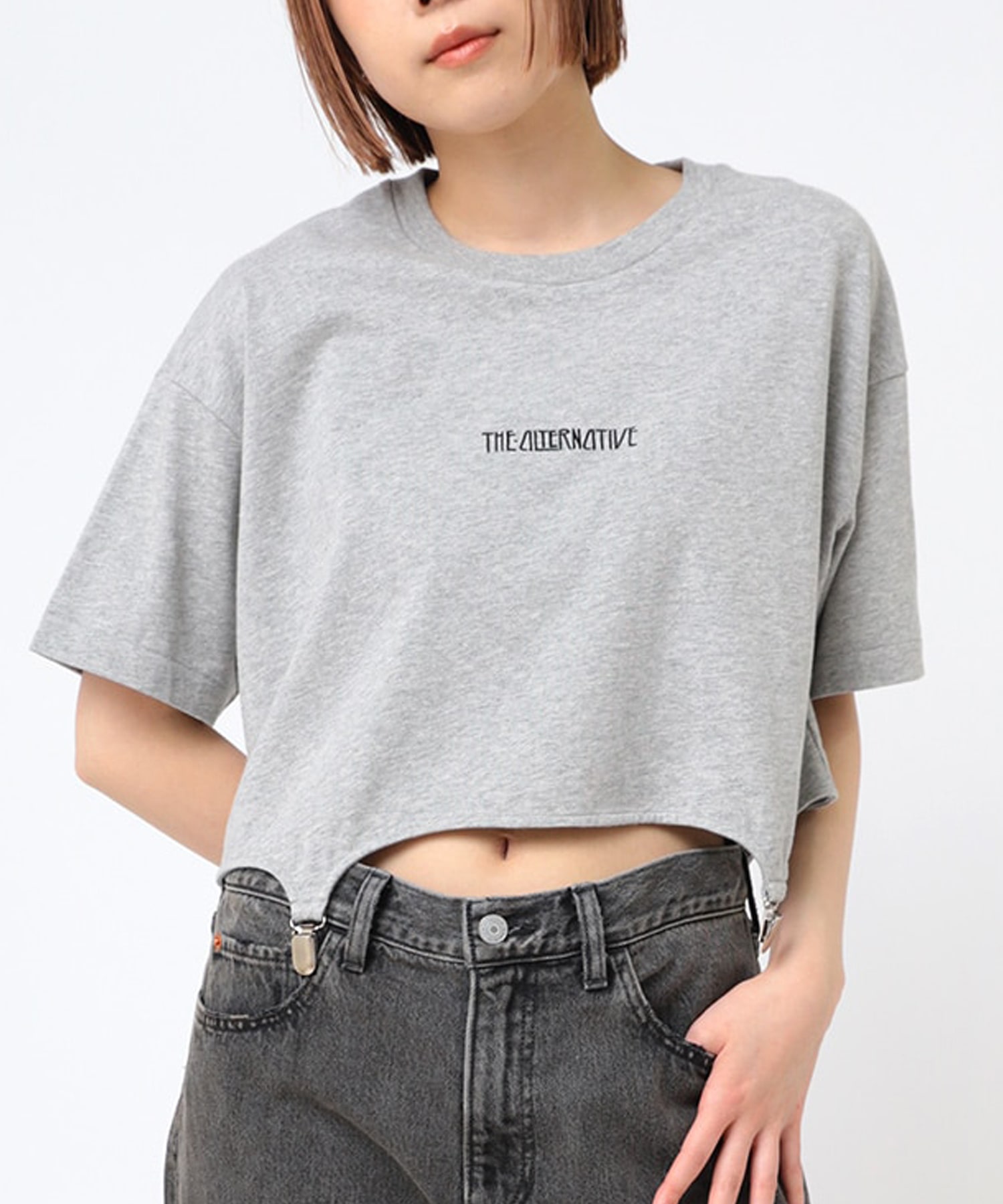 杢グレー