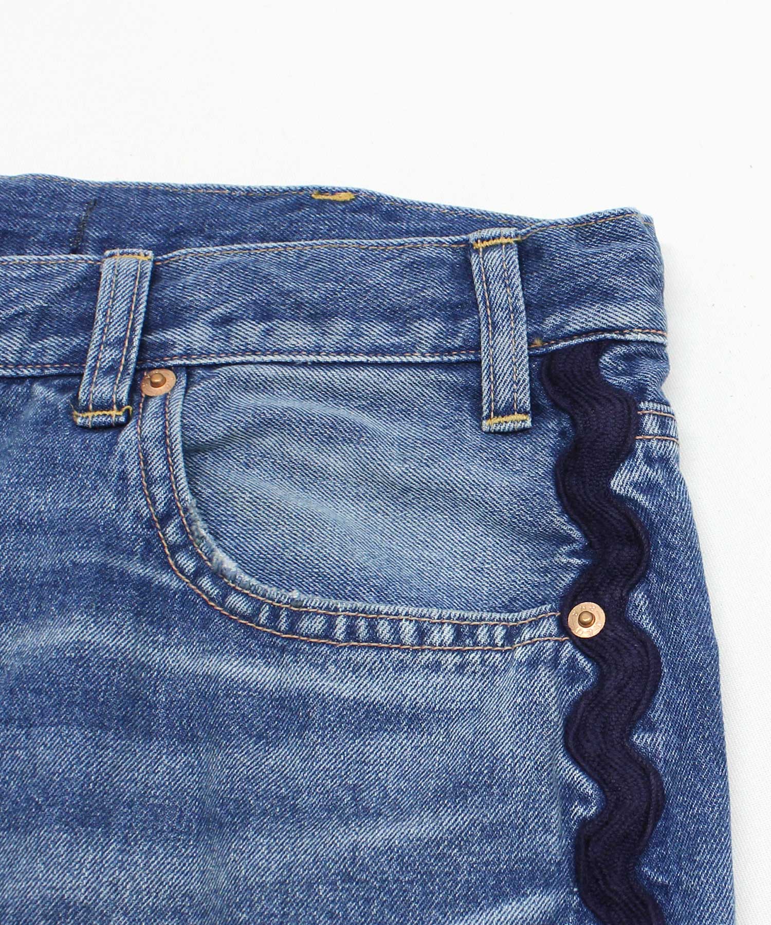 オールド加工濃色