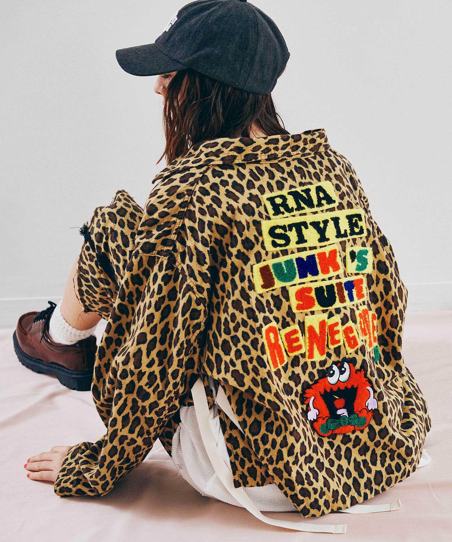 ヒョウ柄プリント