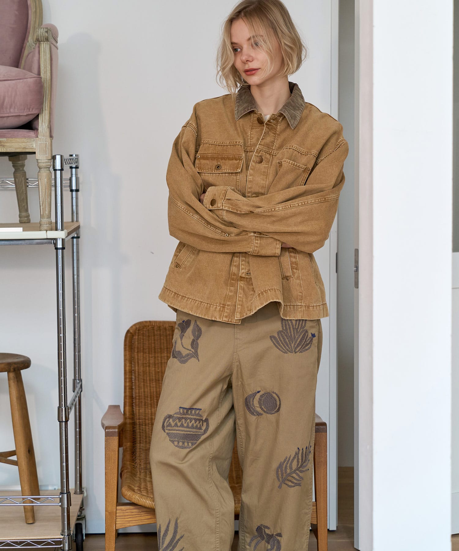 パープルグレー