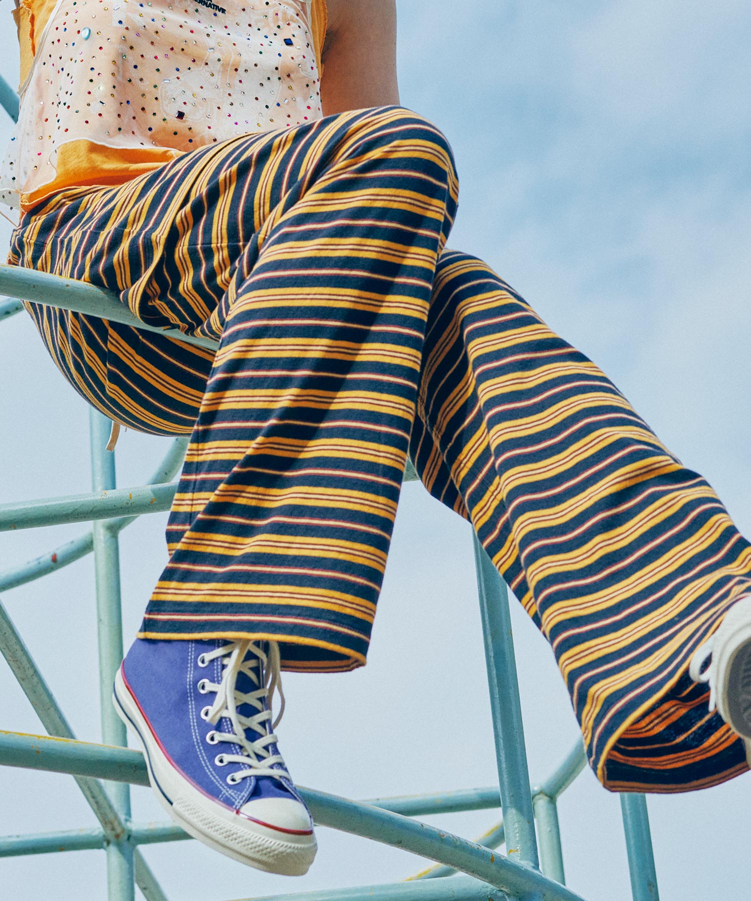 グリーン/パープル