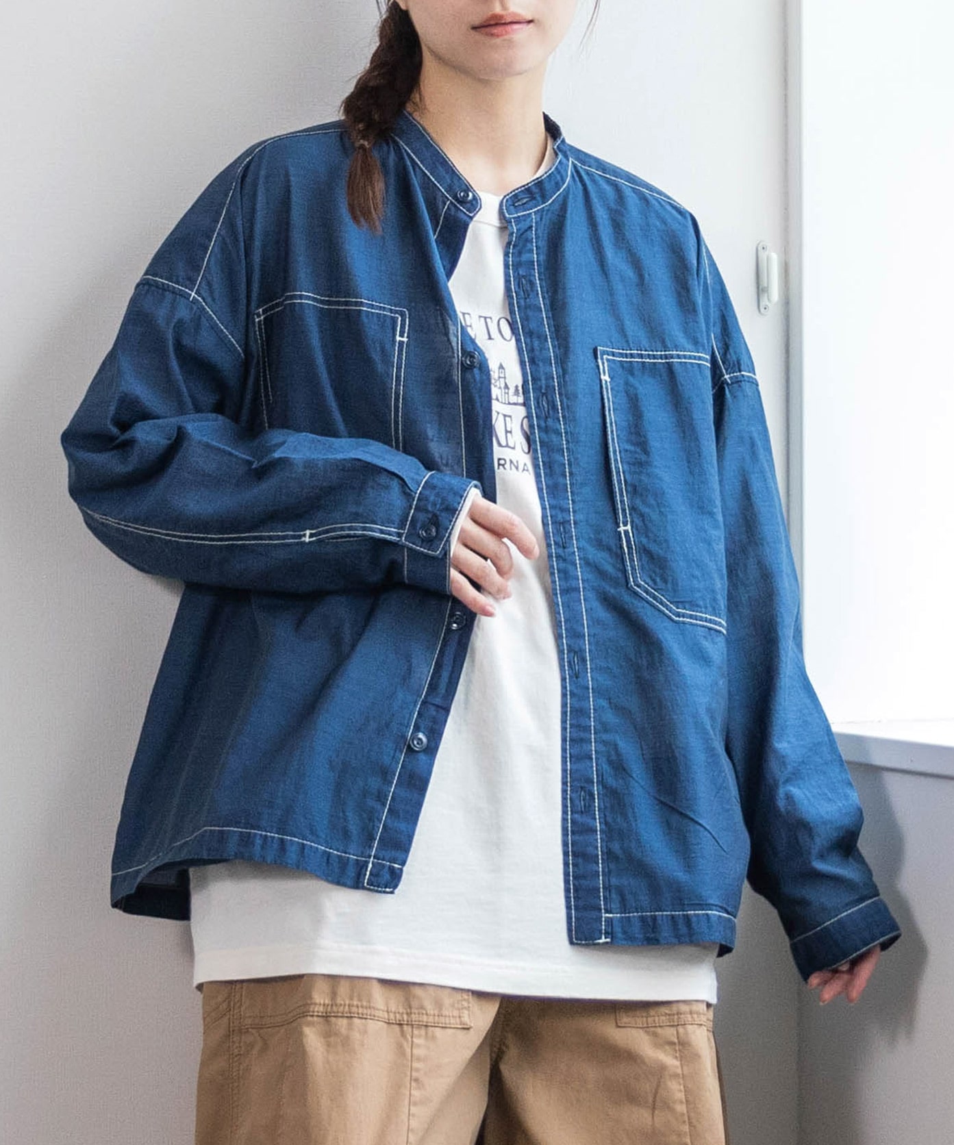 デニムブリーチフェード