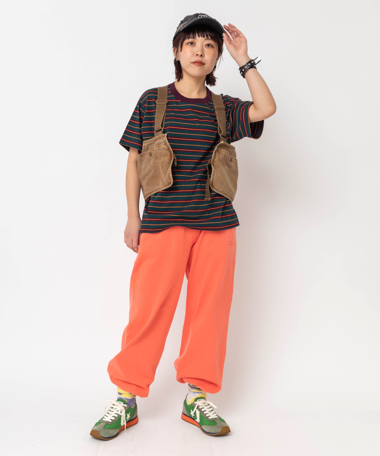 グリーン/パープル