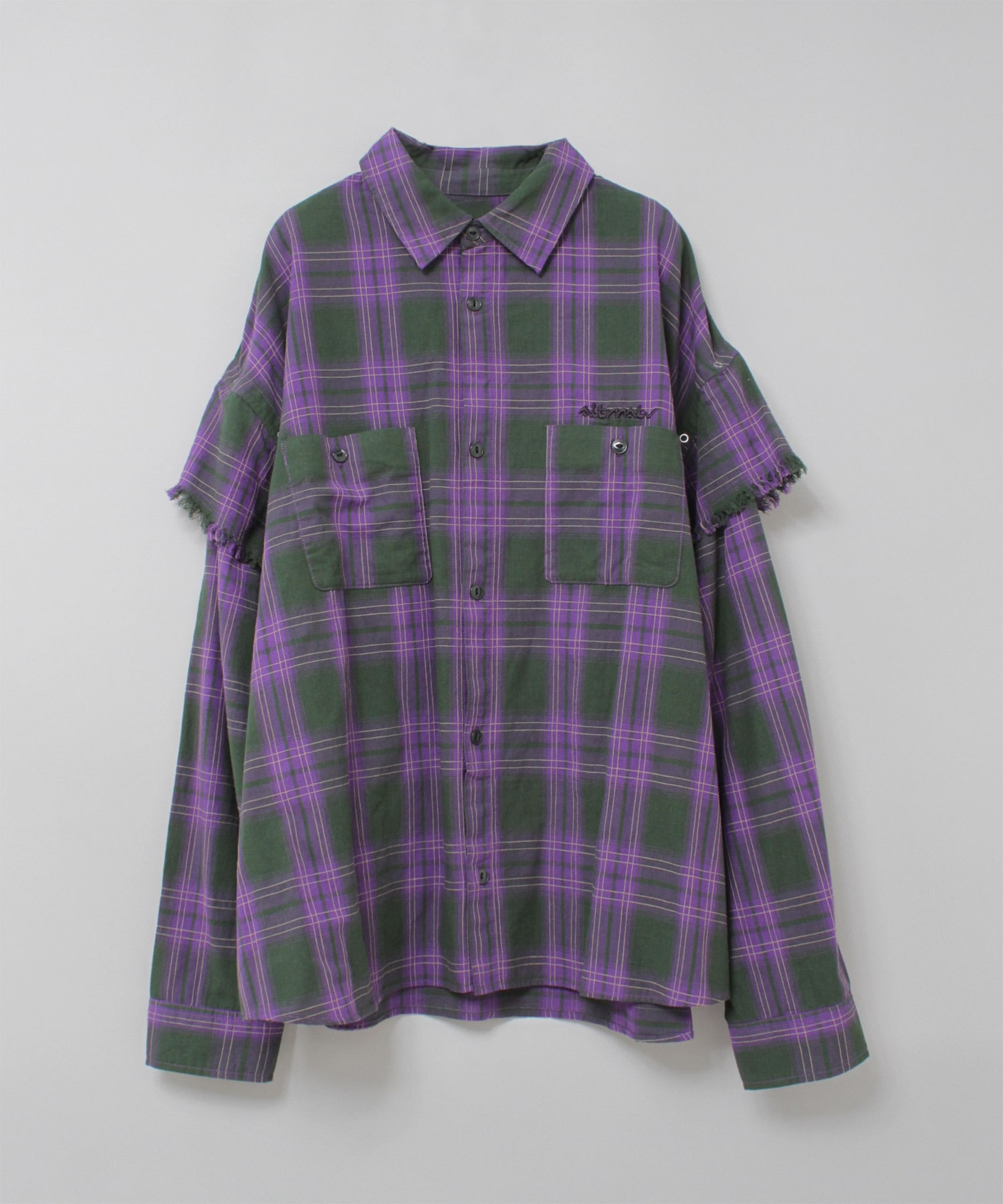 パープル/チャコール