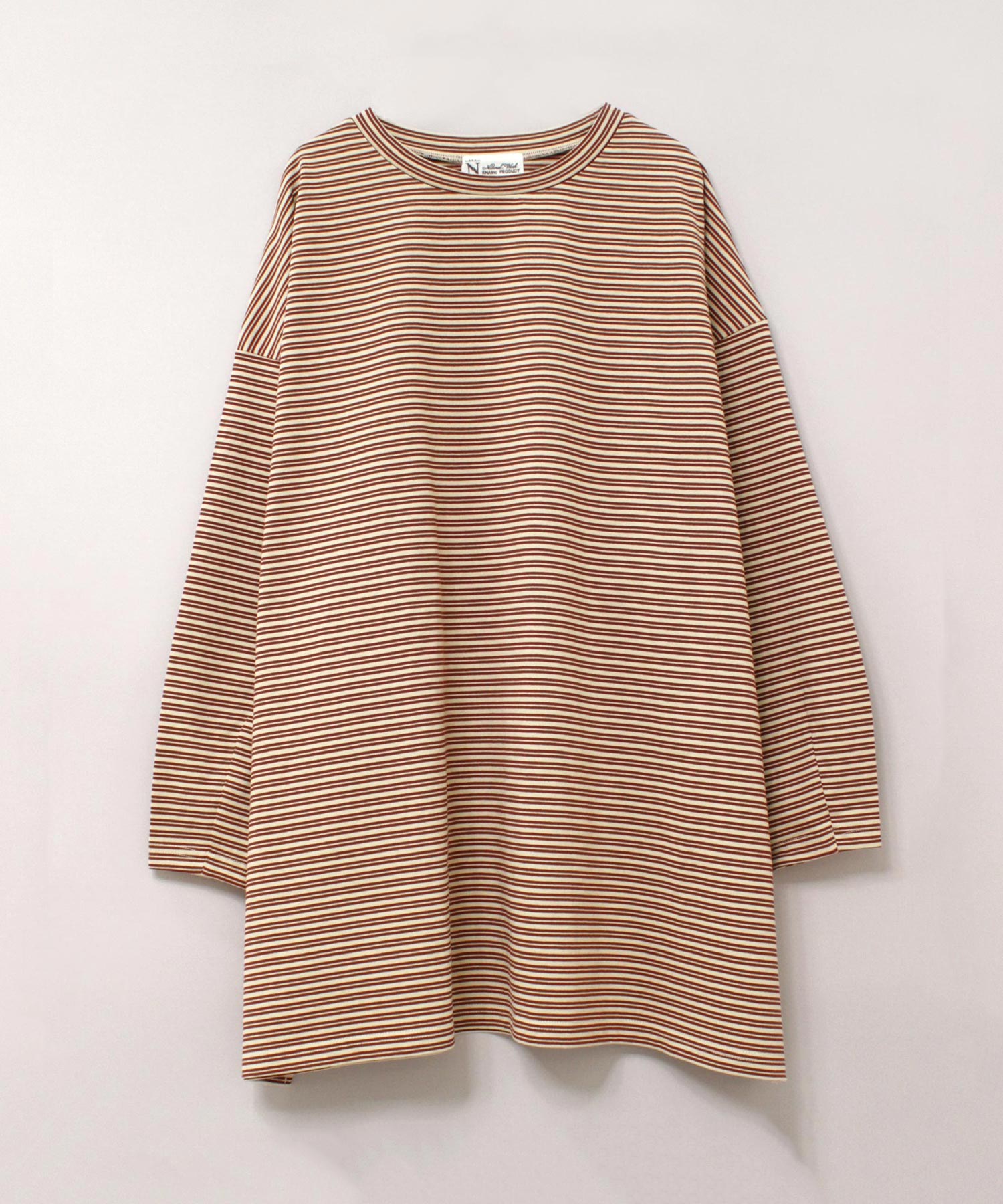 ベージュ/レッド